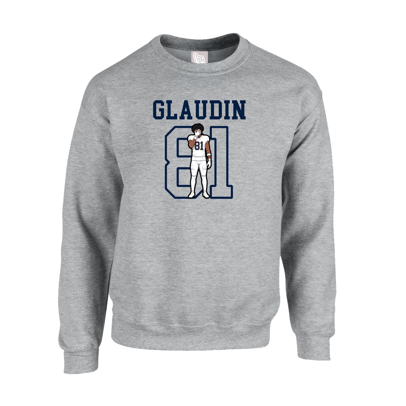 Fleece Crew — Shirsey in Grey