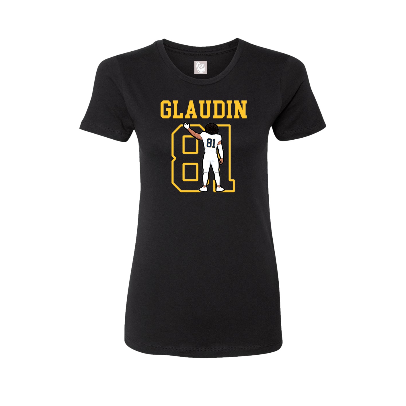 Fitted Women's Tee — Shirsey in Black