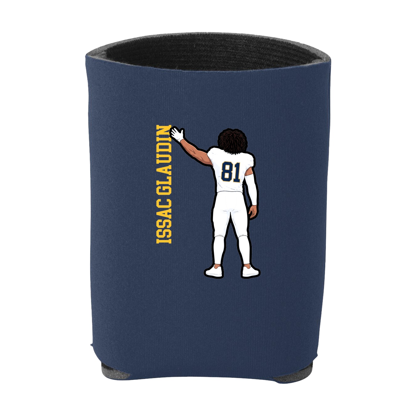 Can Holder — Name Vertical in Navy