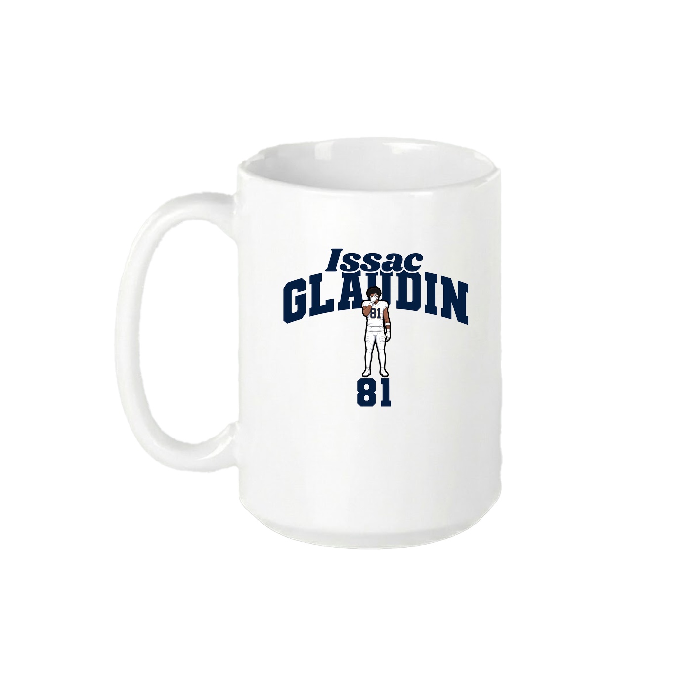 15oz Coffee Mug — Signature Arch in White