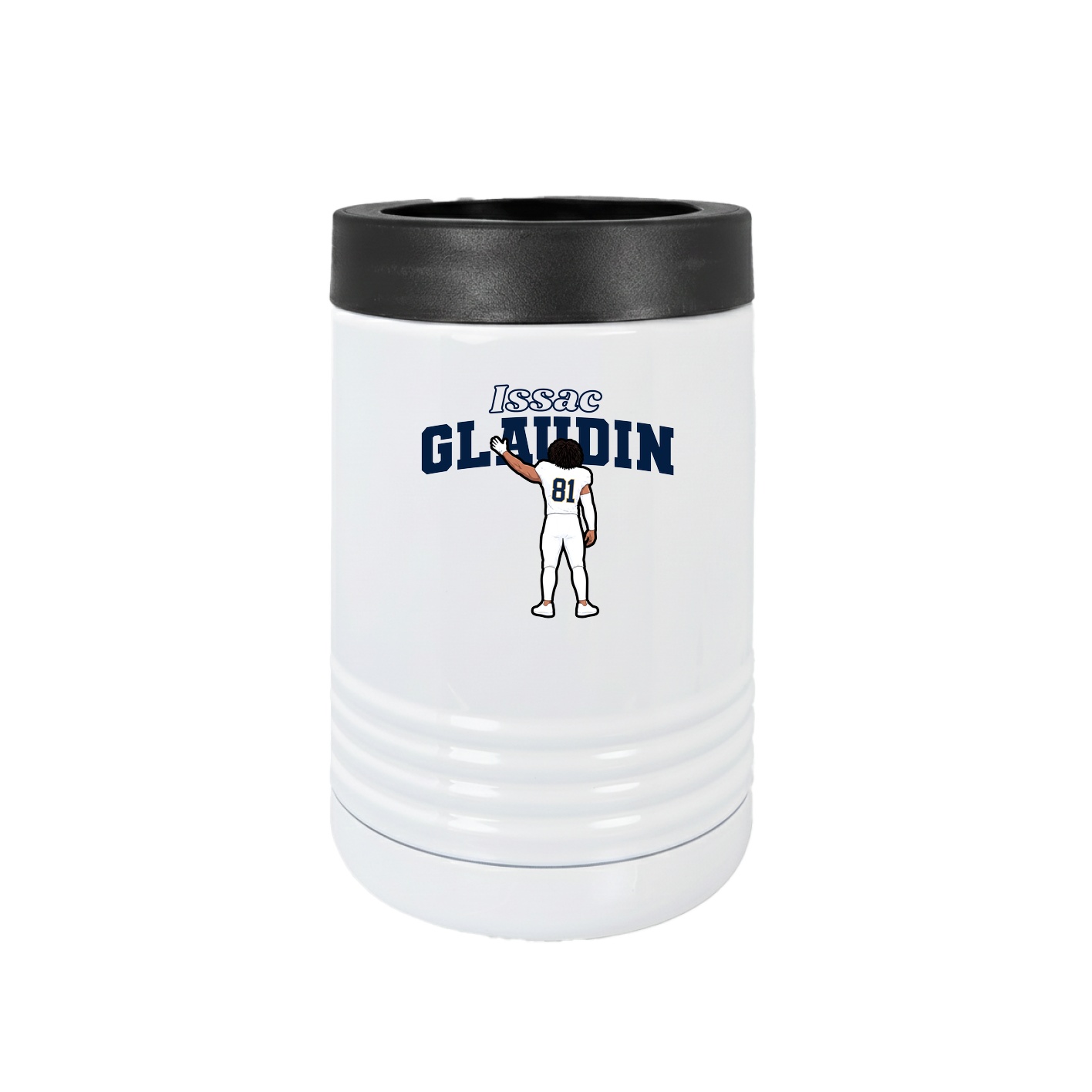 Beverage Holder — Name Arch in White