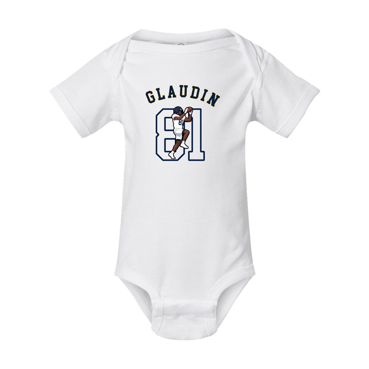 Baby Onesie — Shirsey Arch in White