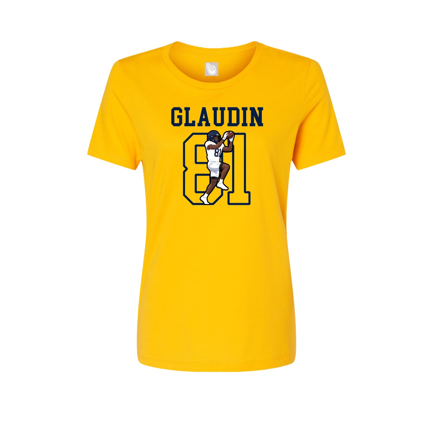 Fitted Women's Tee — Shirsey in Gold