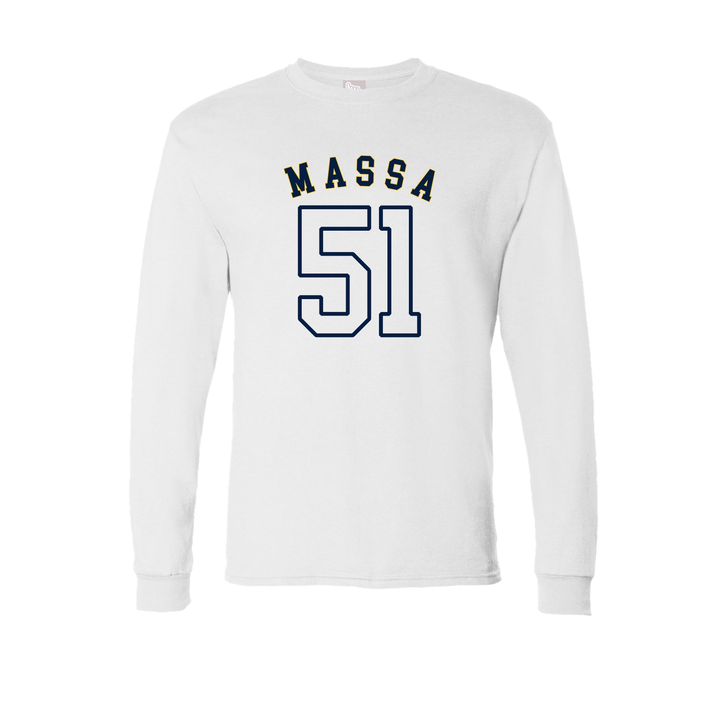 Long Sleeve Tee — Shirsey Arch in White