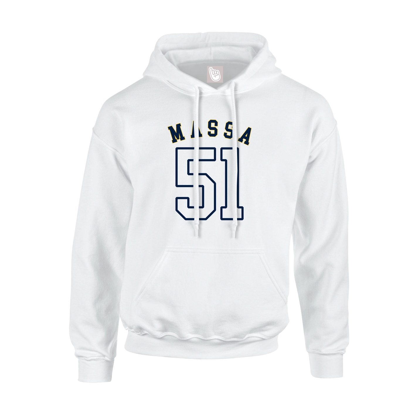 Hoodie — Shirsey Arch in White