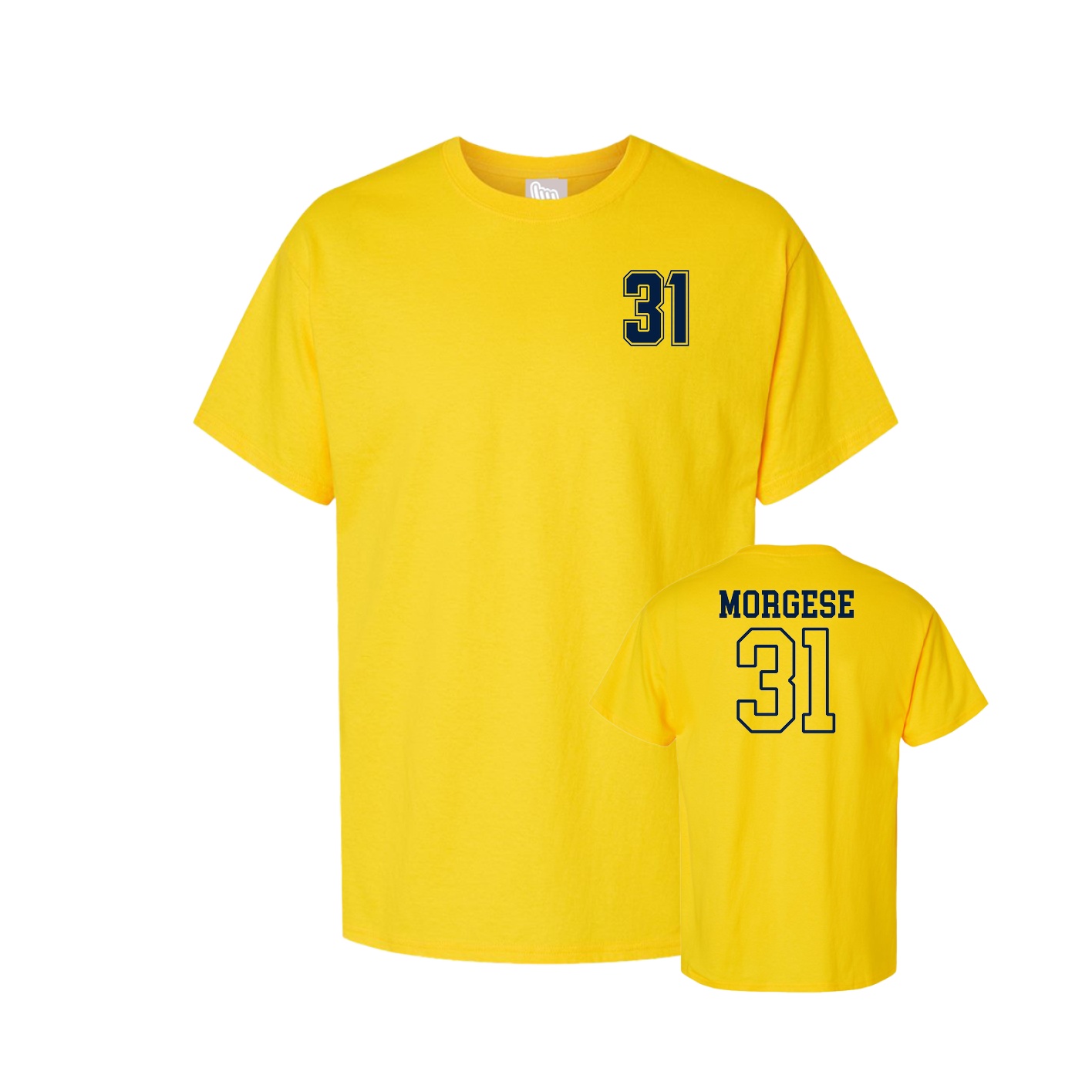Tee — Chest Back in Gold