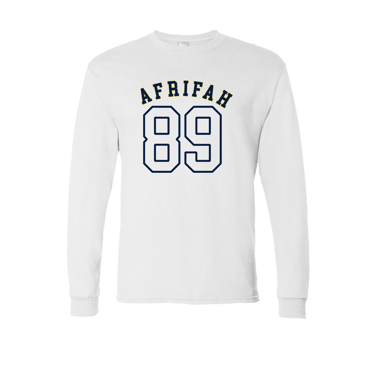 Long Sleeve Tee — Shirsey Arch in White
