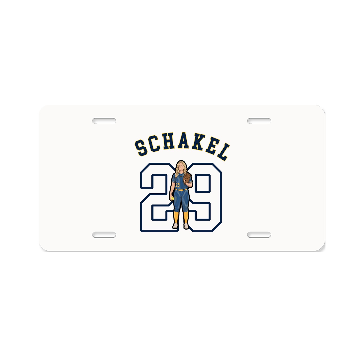 License Plate — Shirsey Arch in Classic