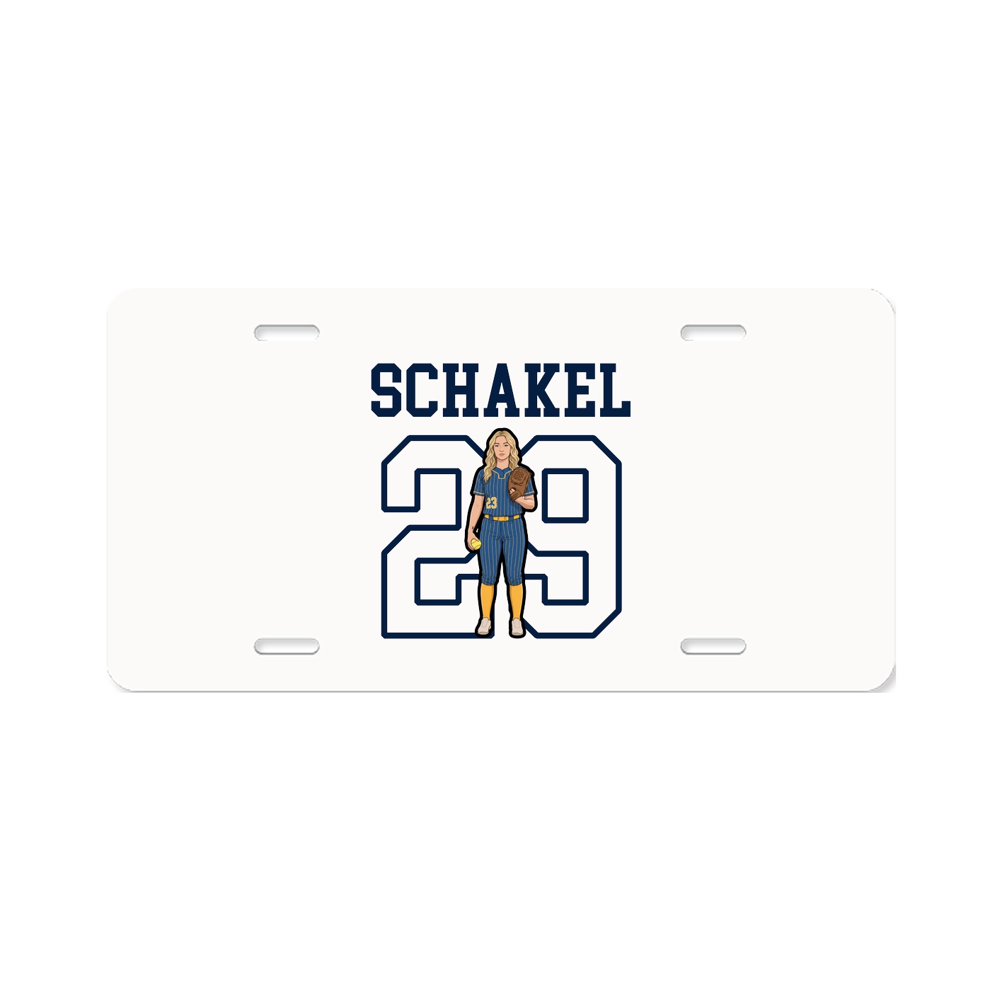 License Plate — Shirsey in Classic