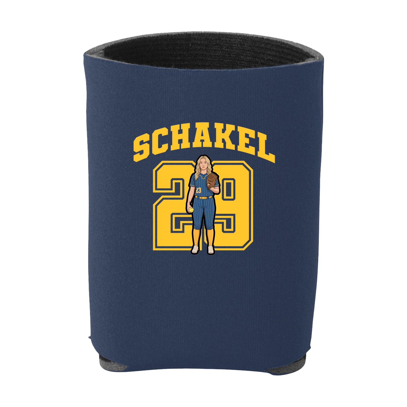 Can Holder — Number in Navy