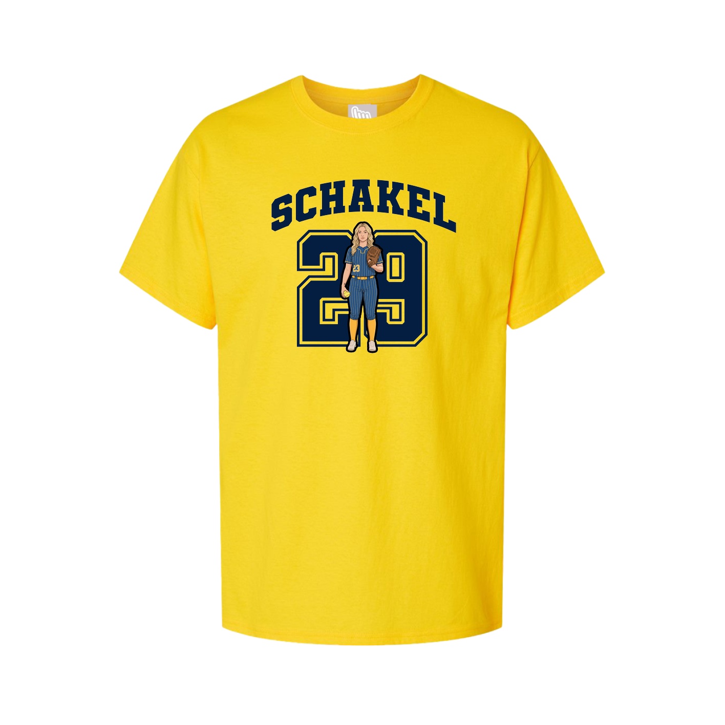 Tee — Number in Gold