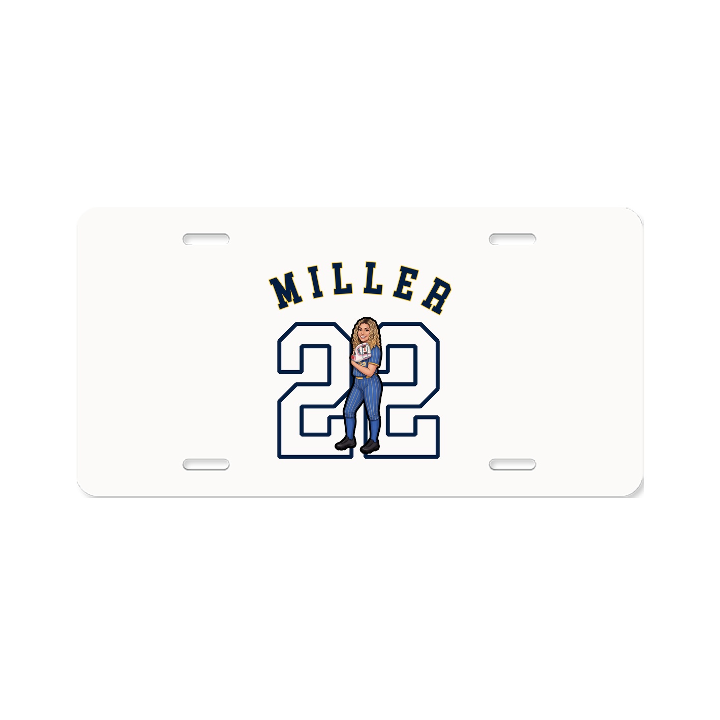 License Plate — Shirsey Arch in Classic