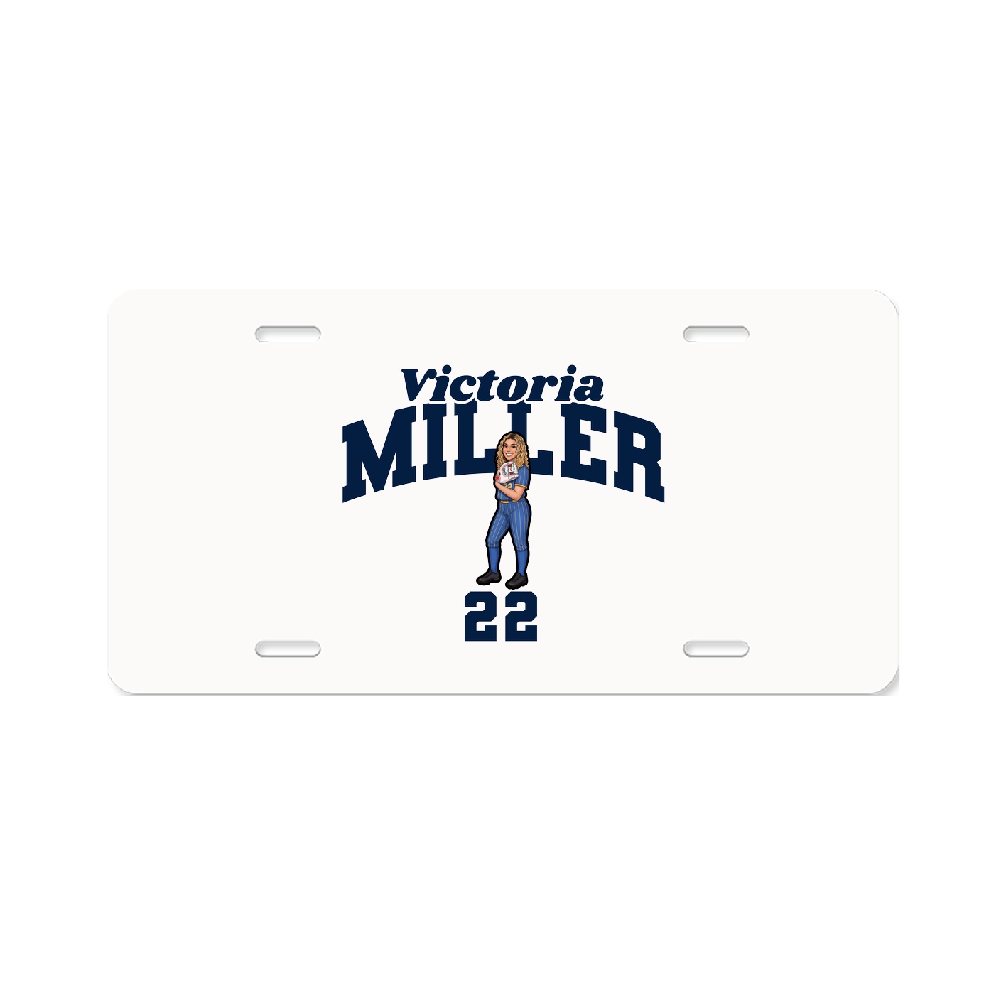 License Plate — Signature Arch in Classic