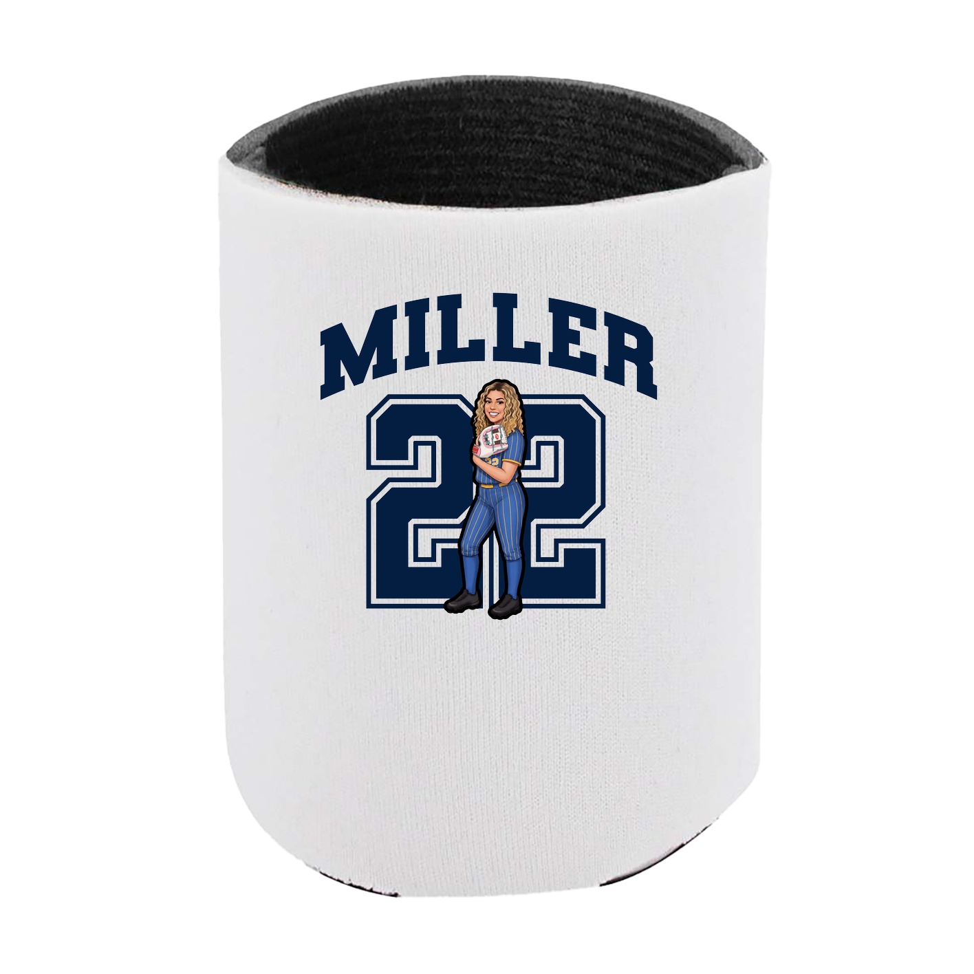 Can Holder — Number in White