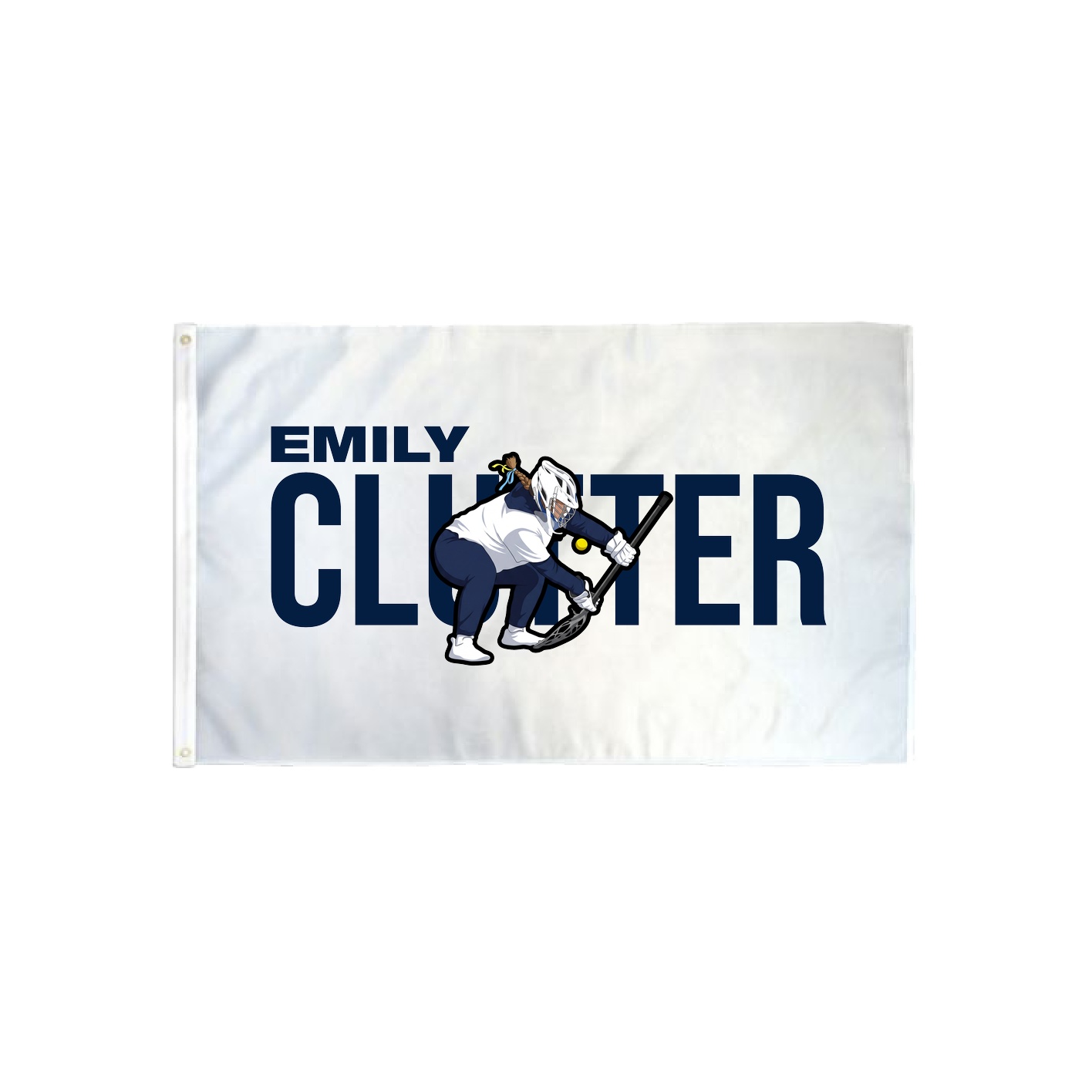 3x5 Flag — Player Name in Classic