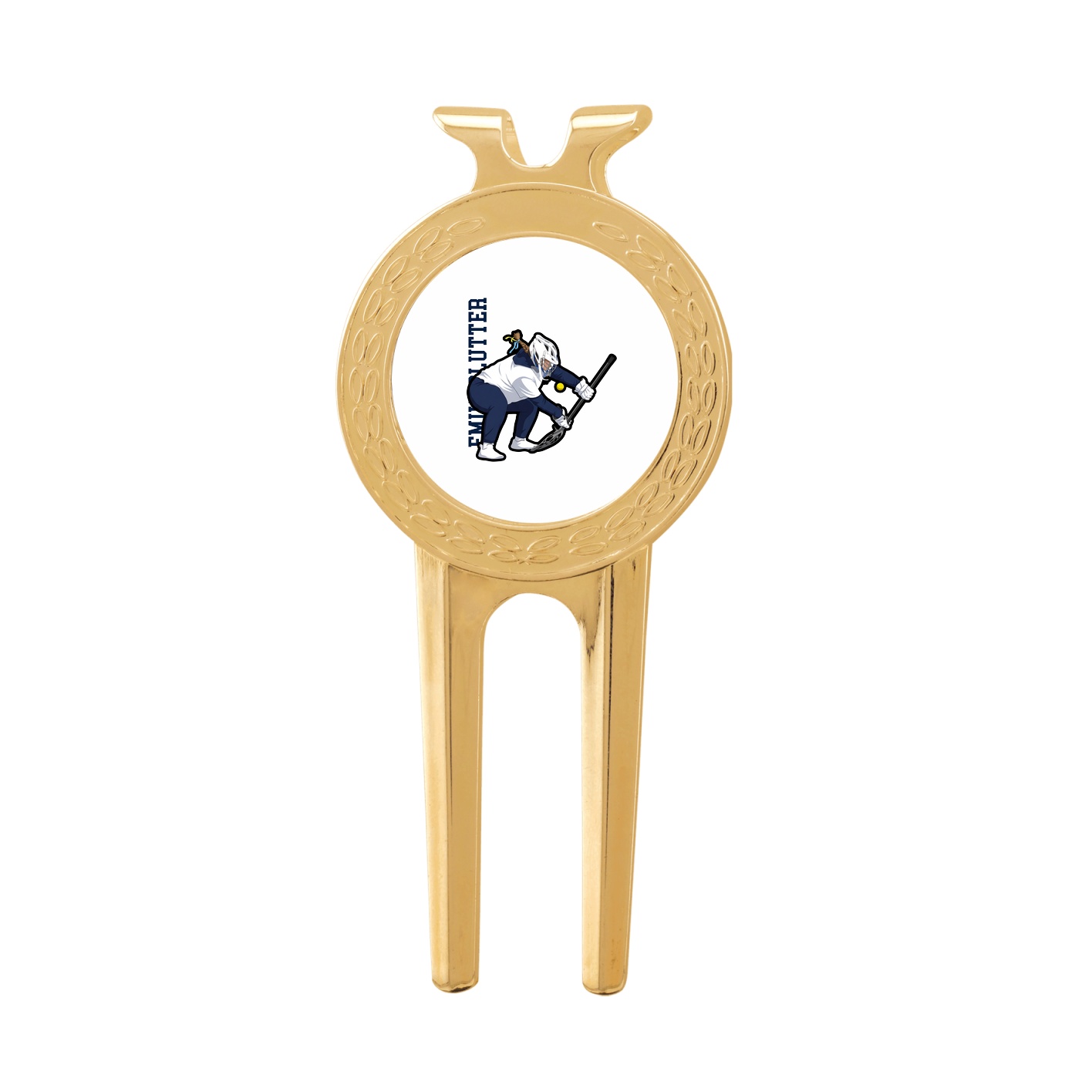 Divot Tool with Ball Marker — Name Vertical in Classic