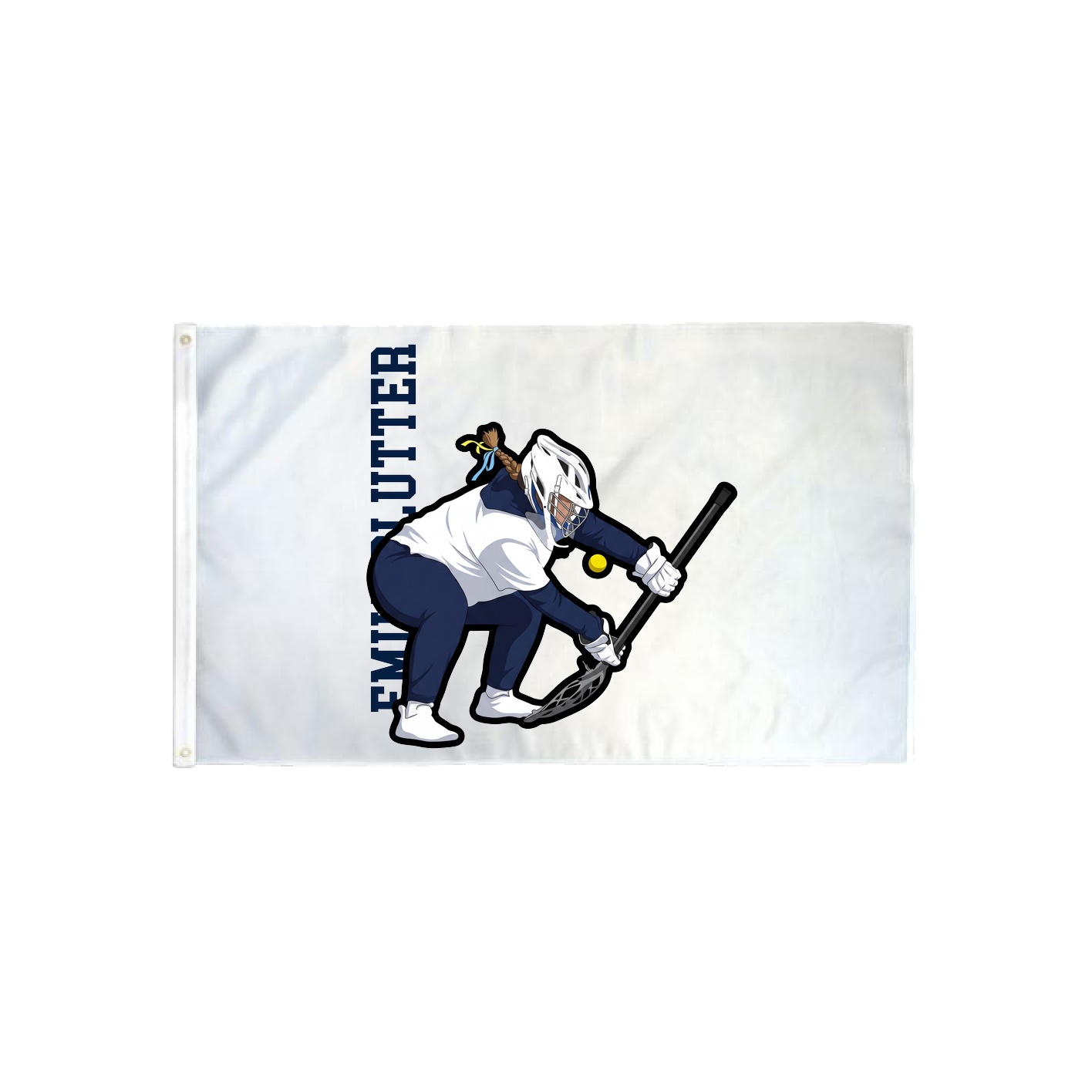 3x5 Flag — Name Vertical in Classic