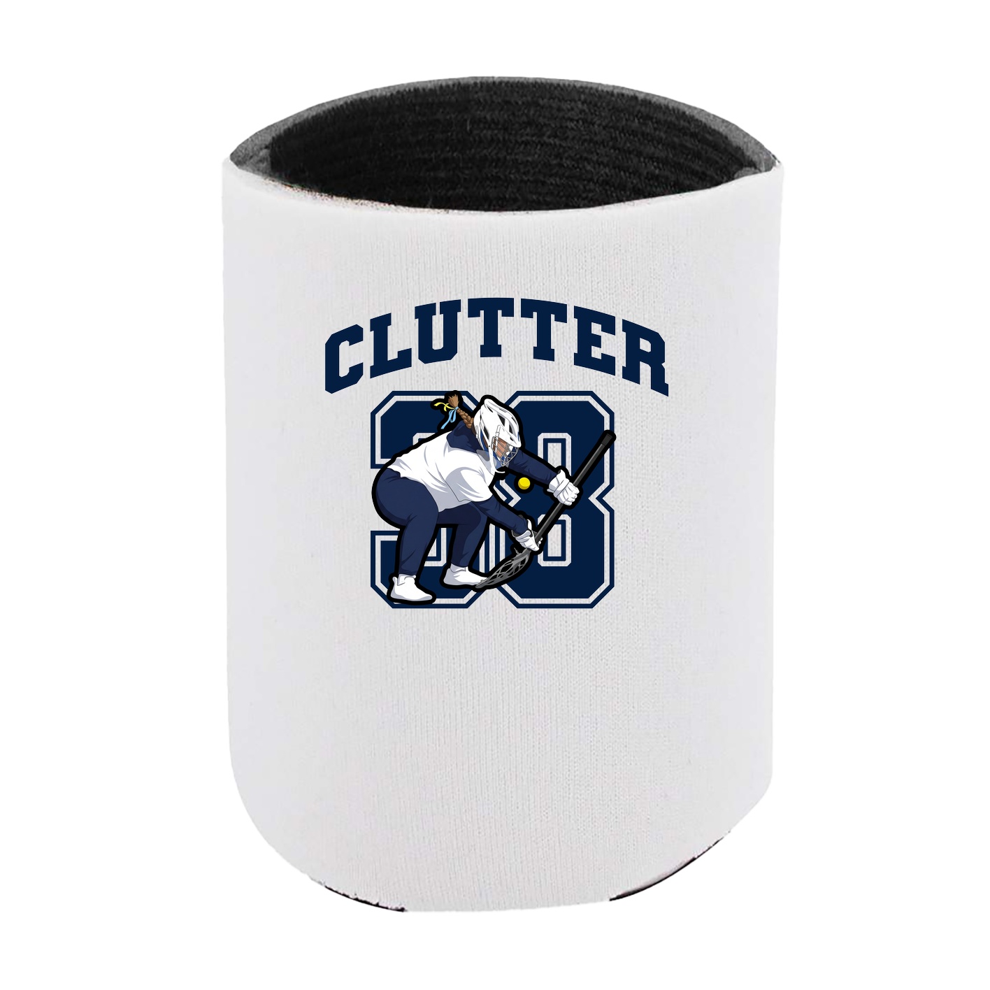 Can Holder — Number in White