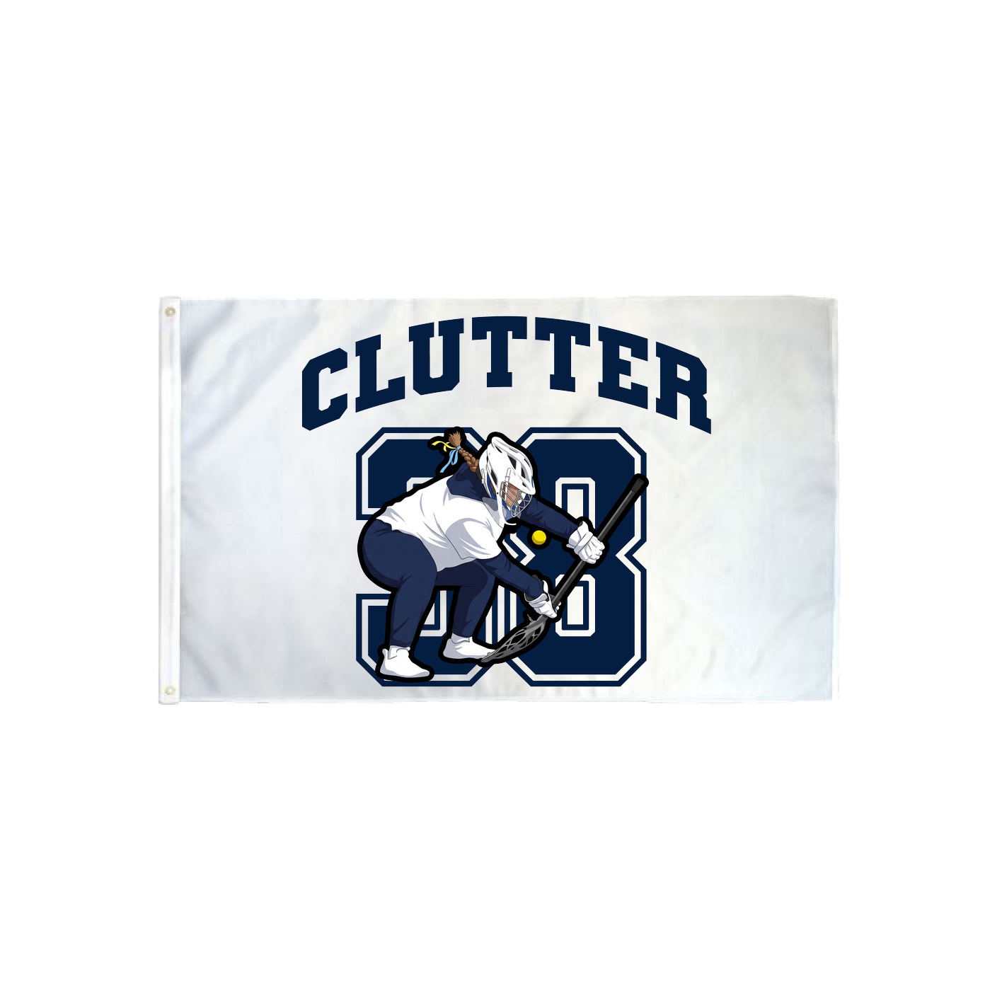 3x5 Flag — Number in Classic
