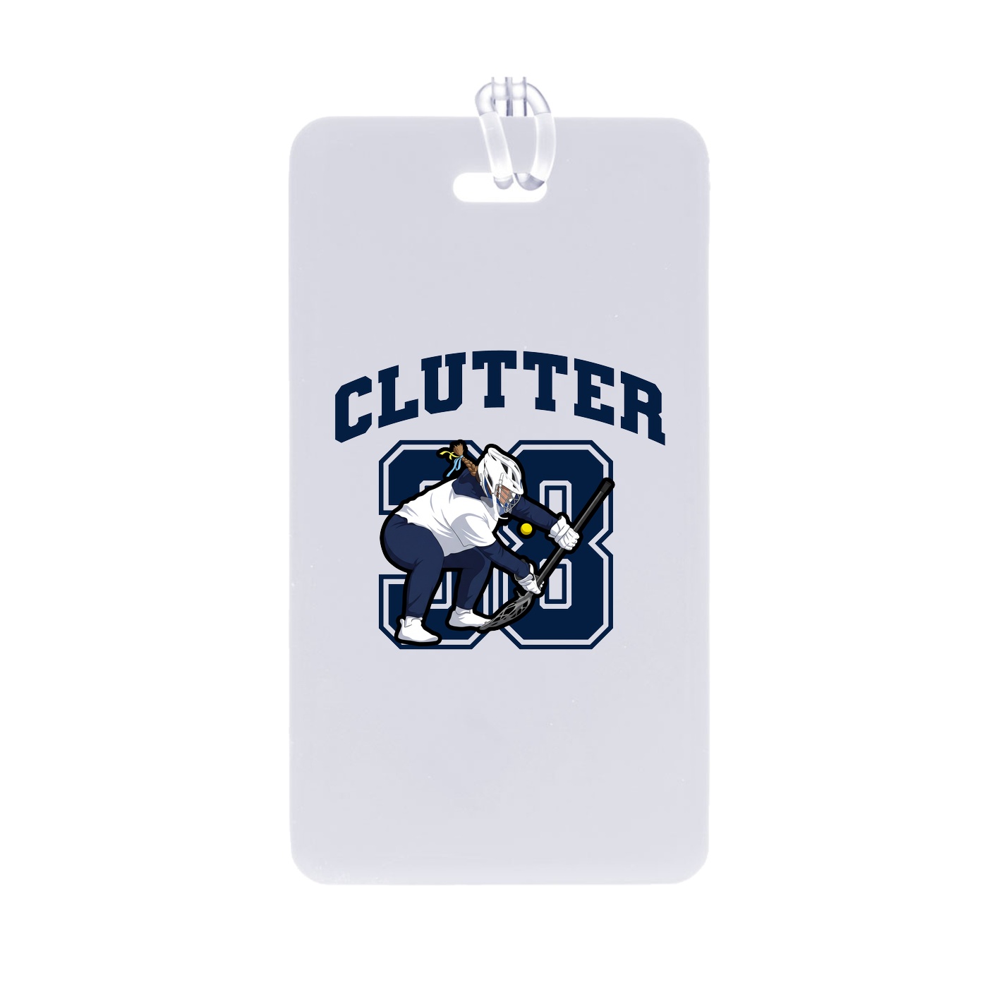 Bag Tag — Number in Classic