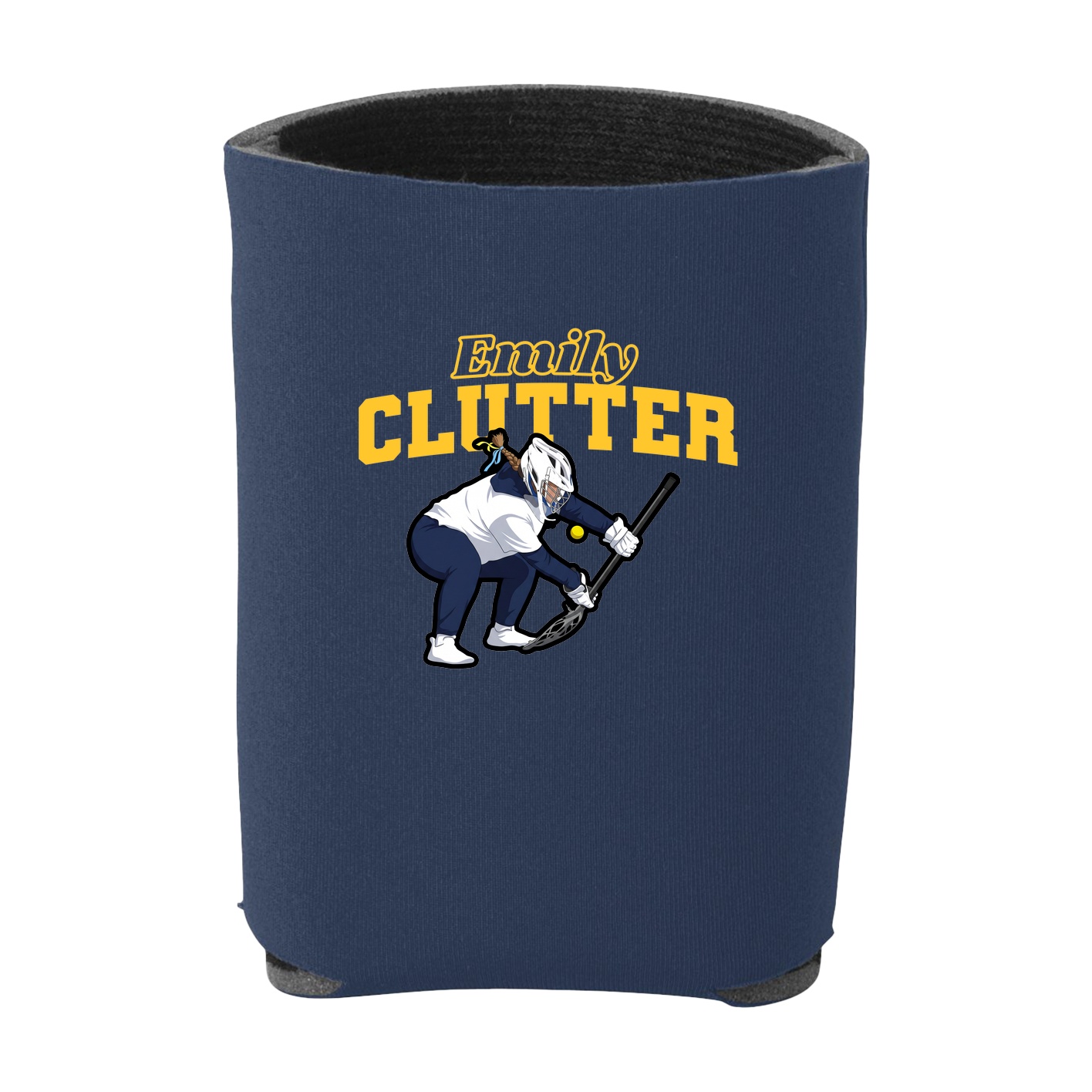 Can Holder — Name Arch in Navy