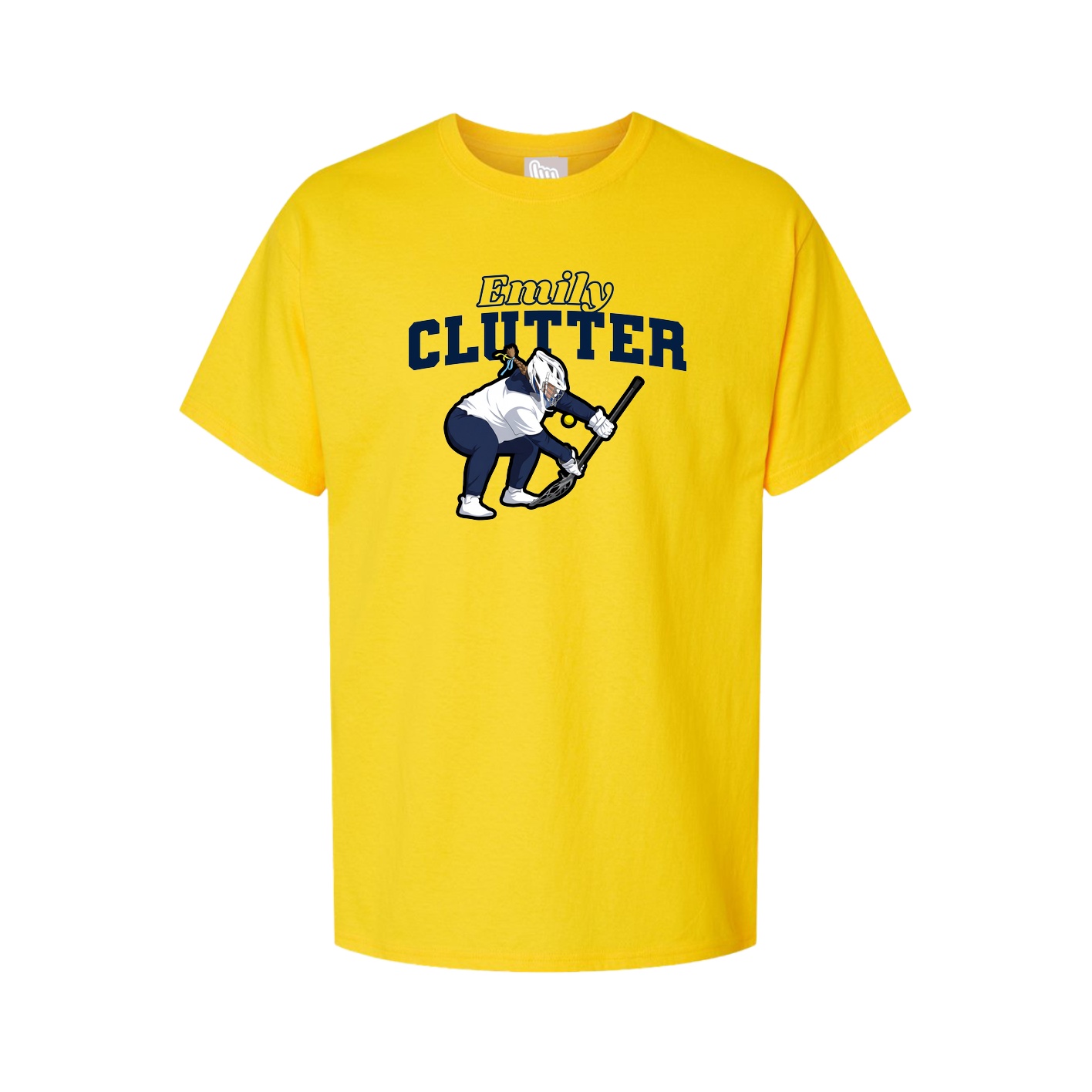 Tee — Name Arch in Gold