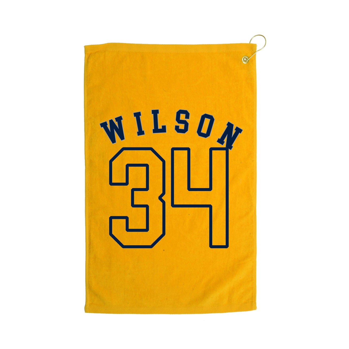 Golf Towel — Shirsey Arch in Gold