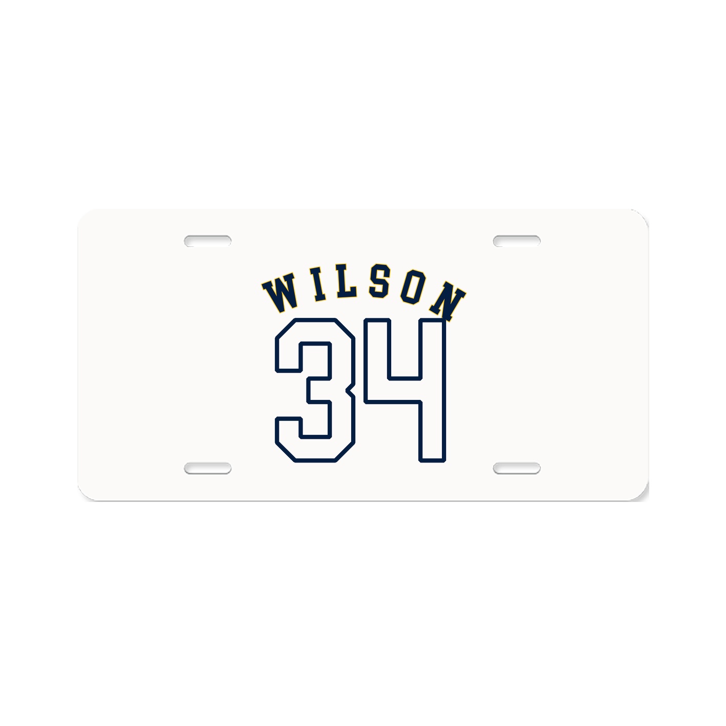 License Plate — Shirsey Arch in Classic