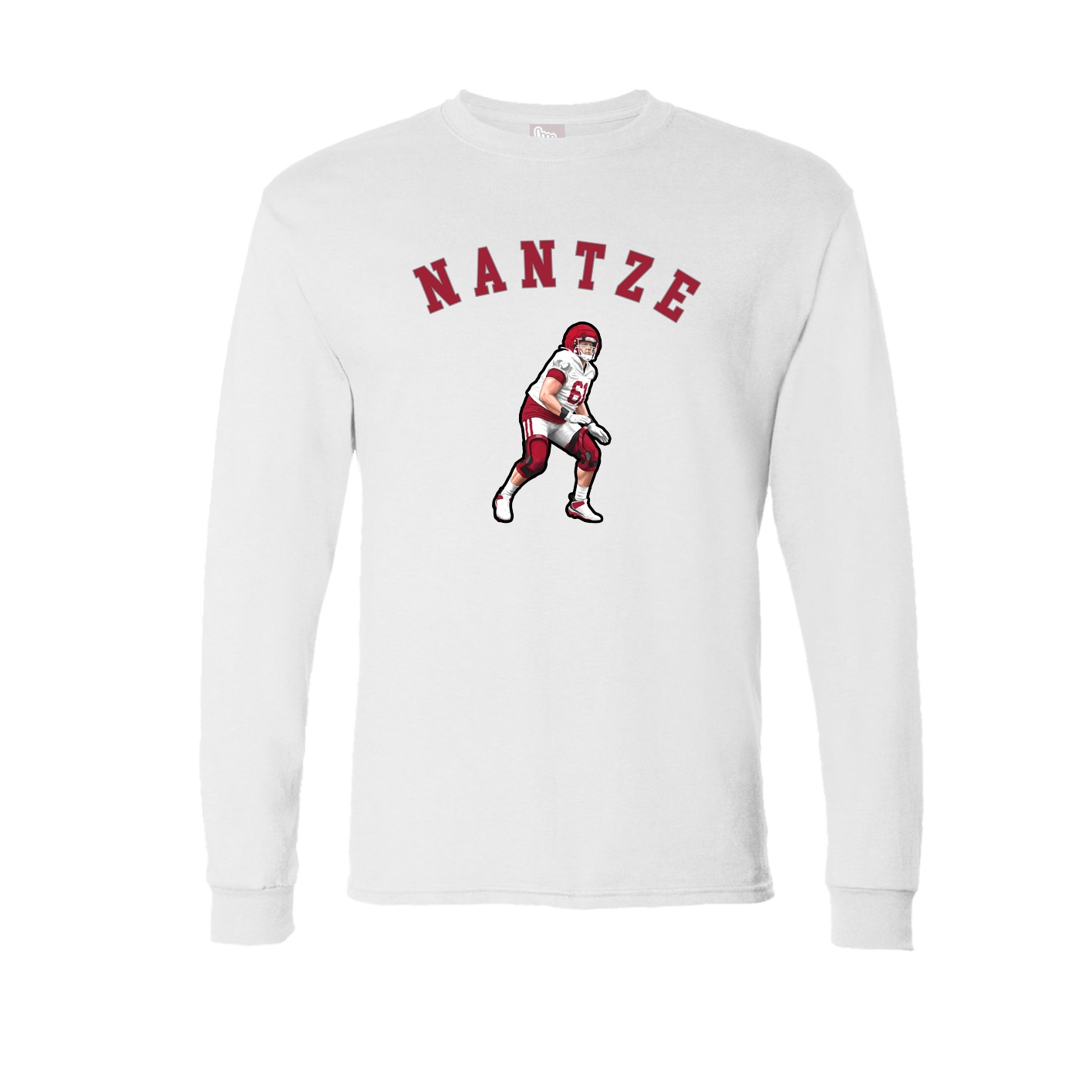Long Sleeve Tee — Shirsey Arch in White