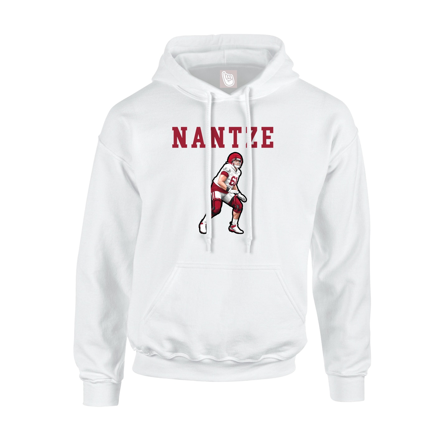 Youth Hoodie — Shirsey in White