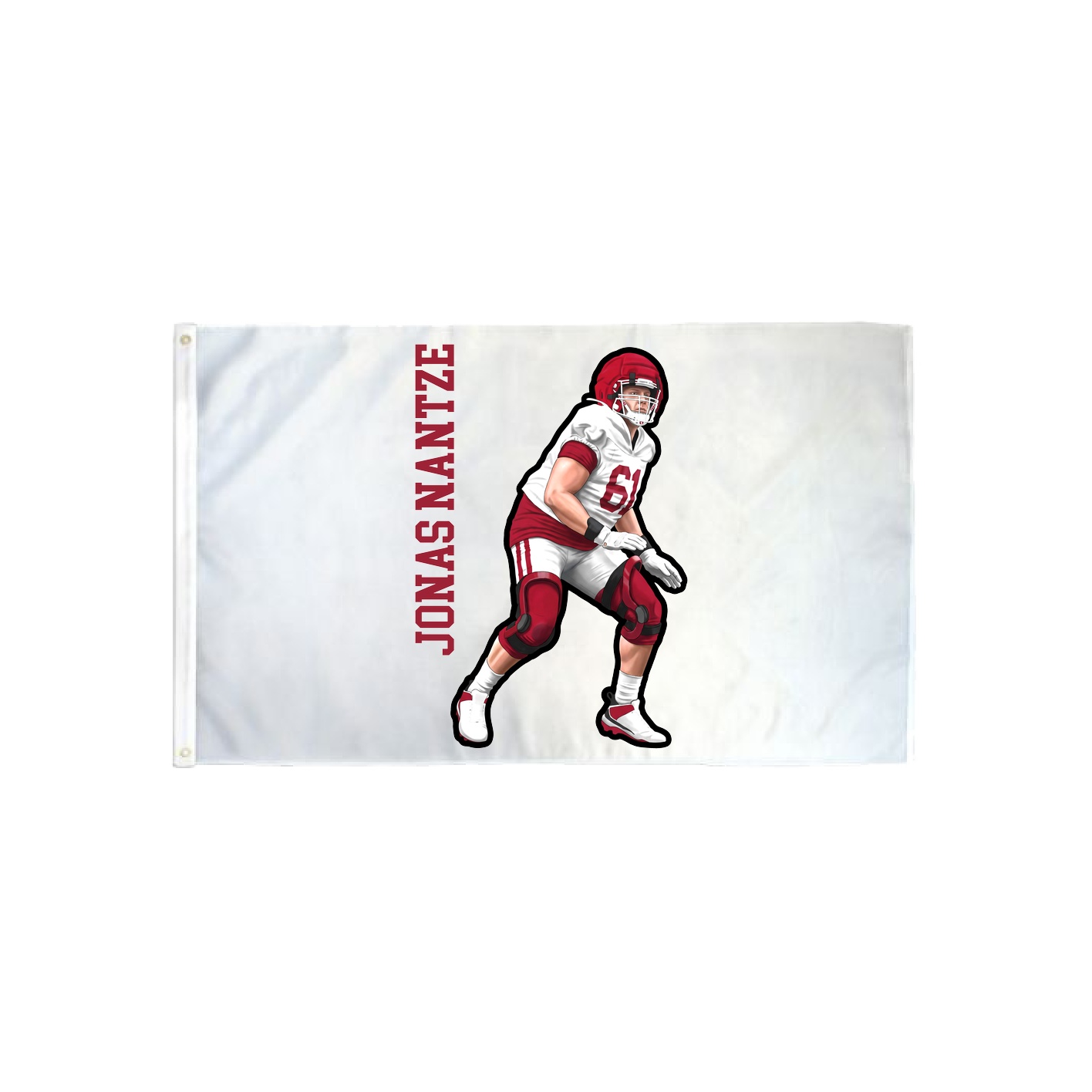3x5 Flag — Name Vertical in Classic