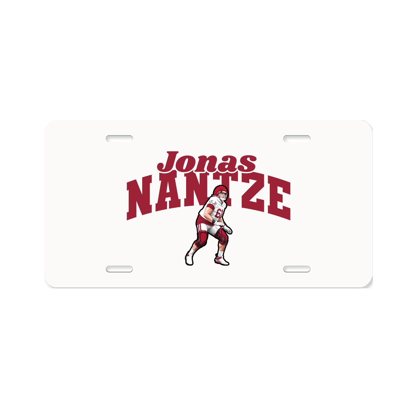 License Plate — Signature Arch in Classic