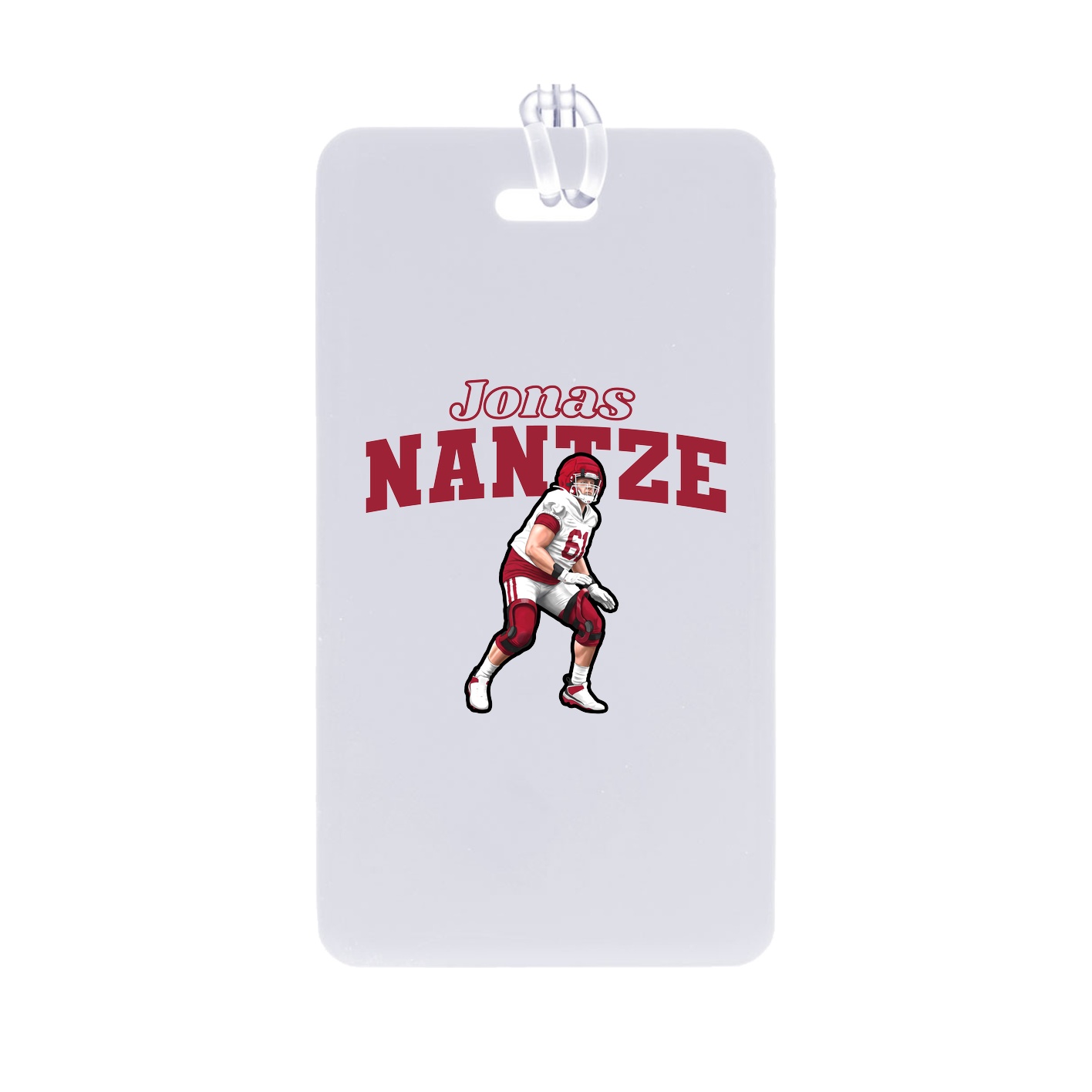 Bag Tag — Name Arch in Classic