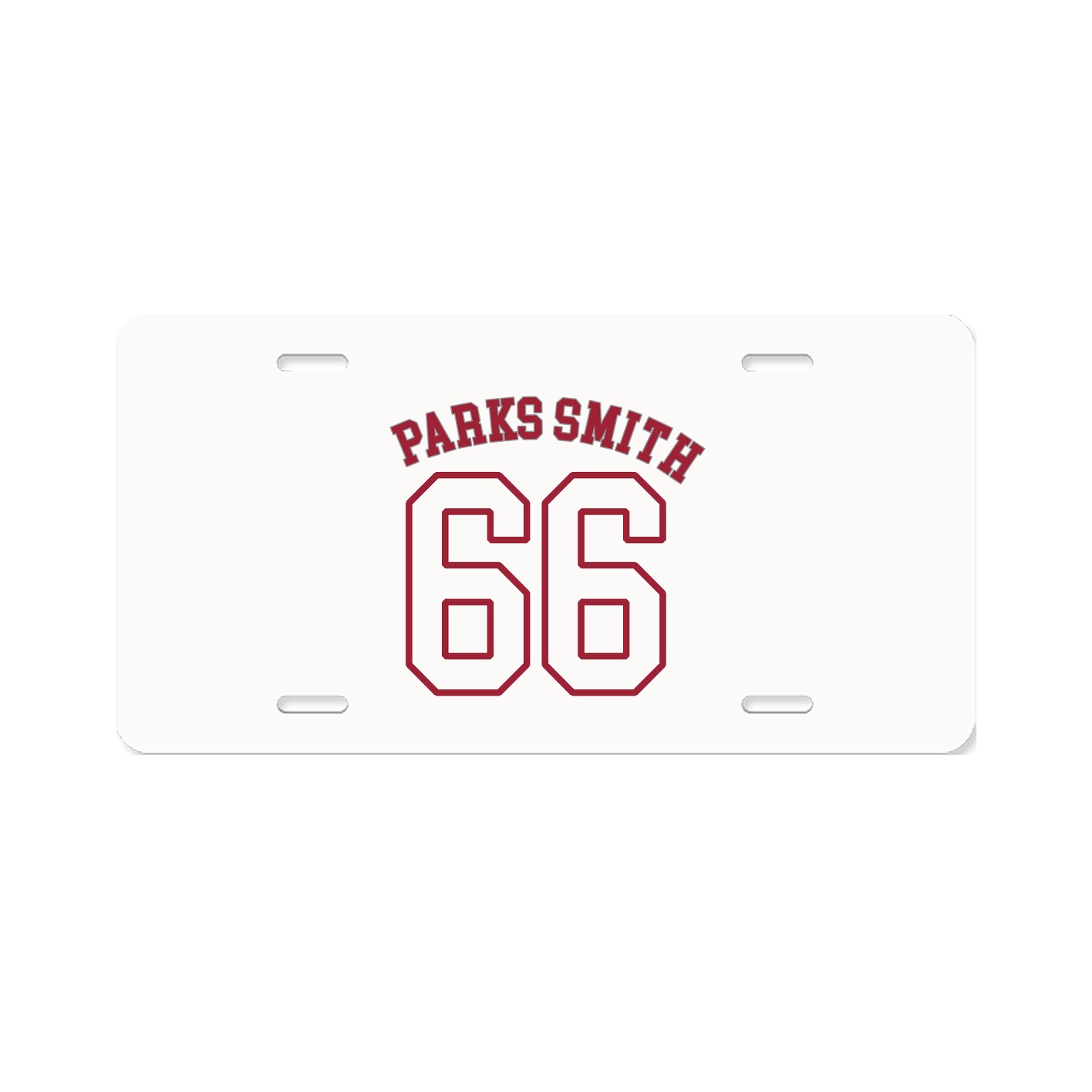 License Plate — Shirsey Arch in Classic