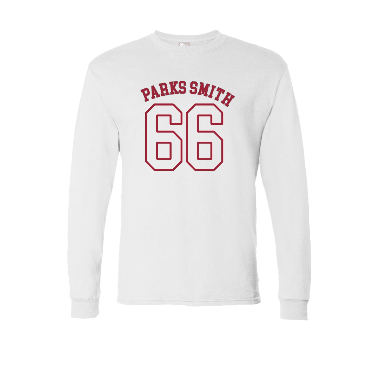 Long Sleeve Tee — Shirsey Arch in White