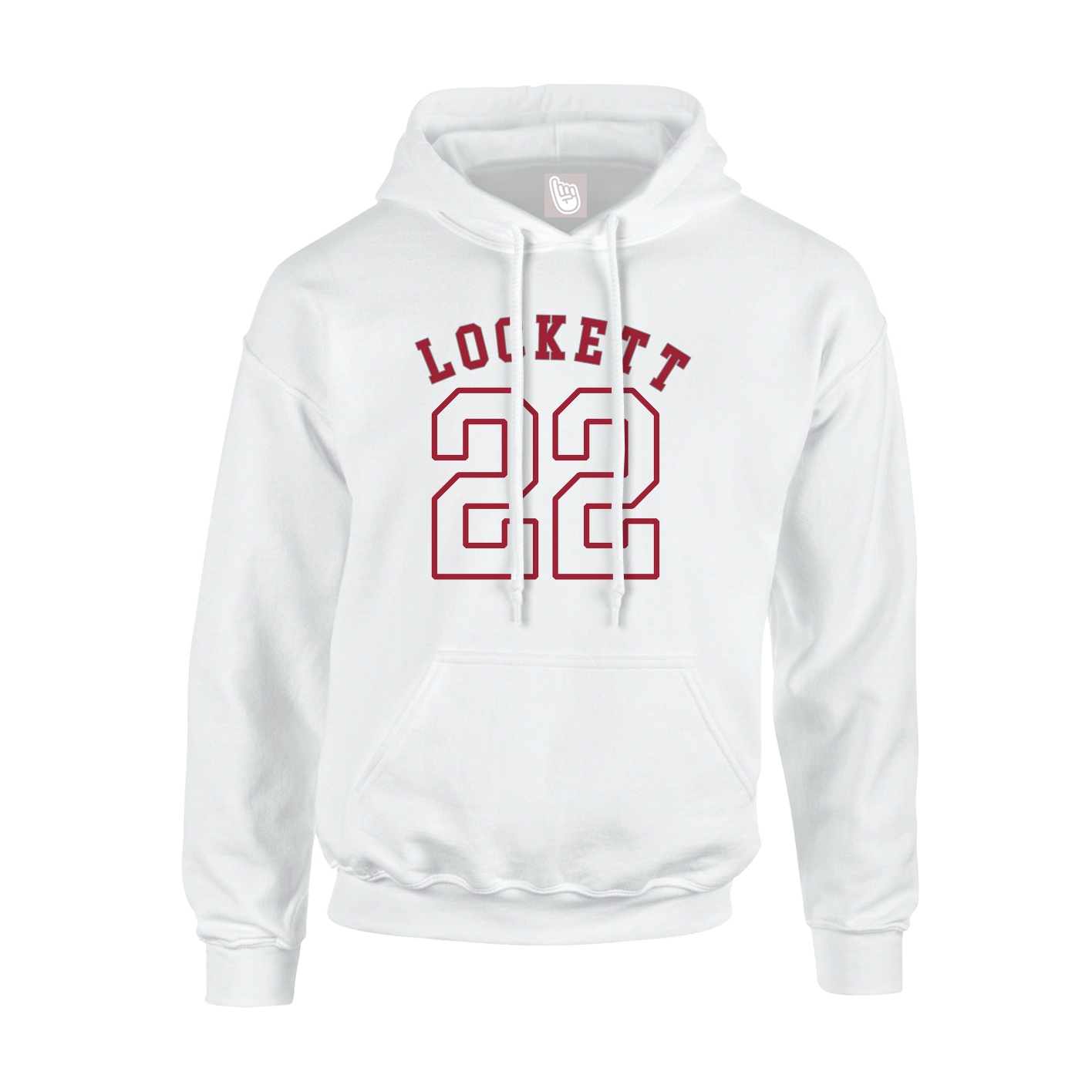 Youth Hoodie — Shirsey Arch in White
