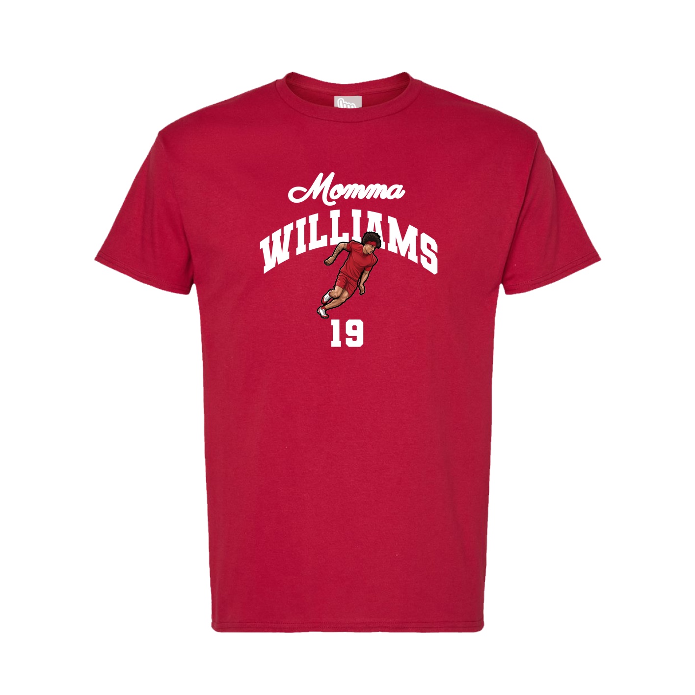 Tee — Mothers Day Arch in Crimson