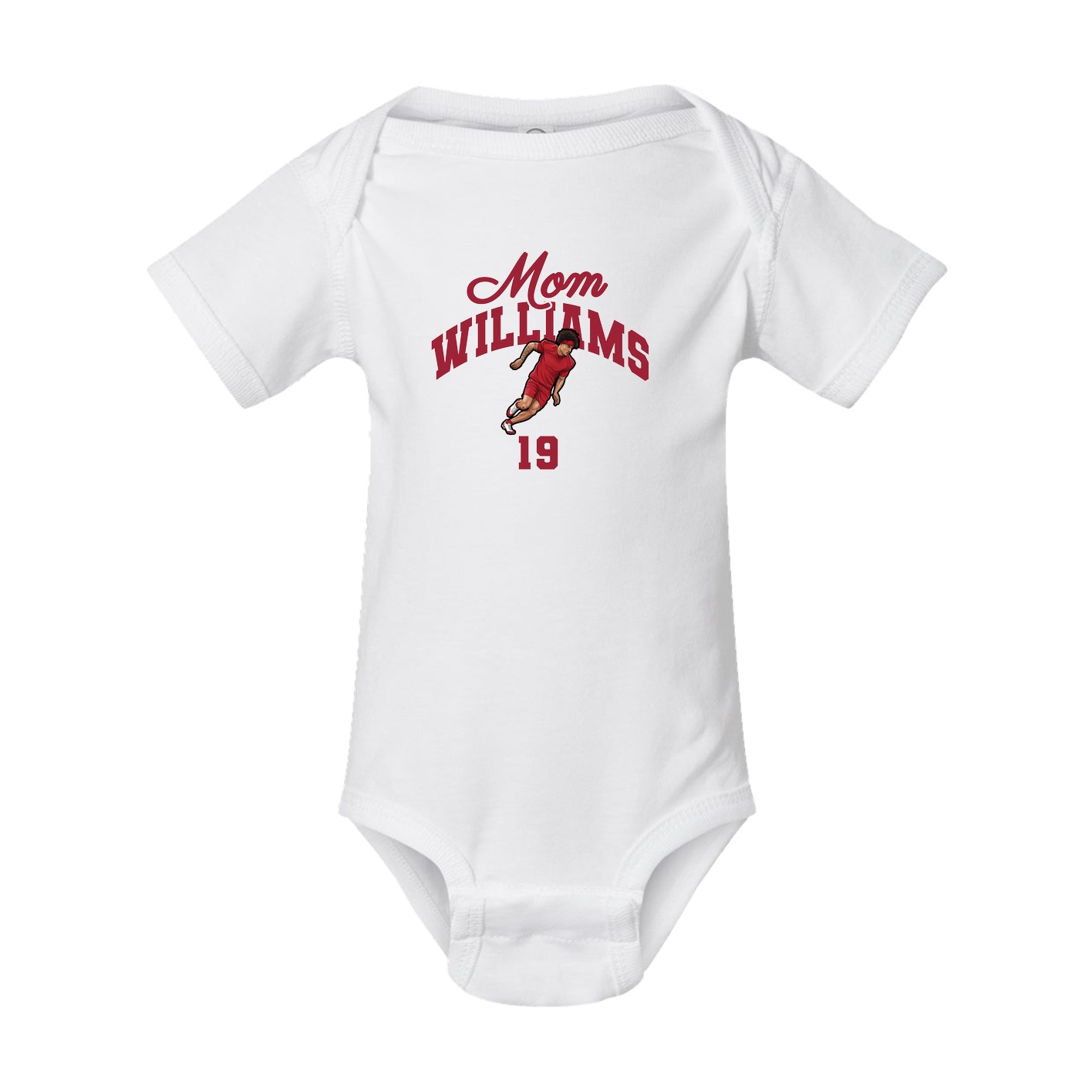 Baby Onesie — Mothers Day Arch in White