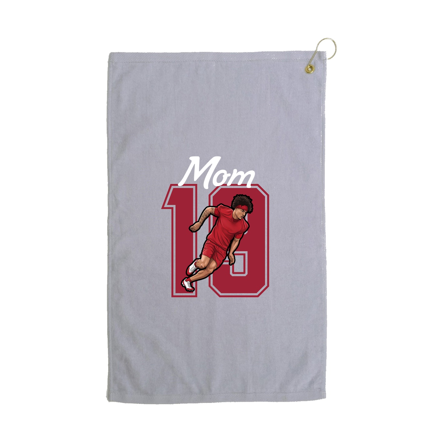 Golf Towel — Mothers Day Shirsey in Grey