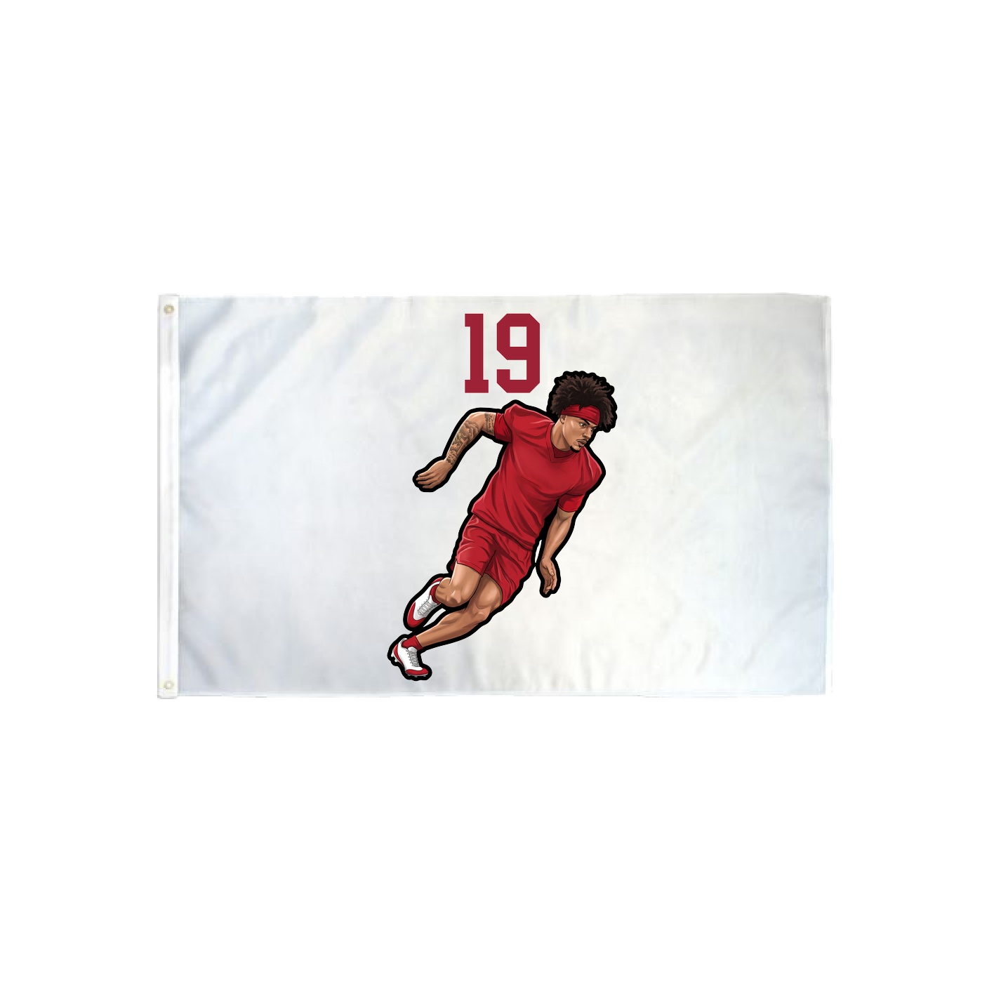 3x5 Flag — Number Top in Classic