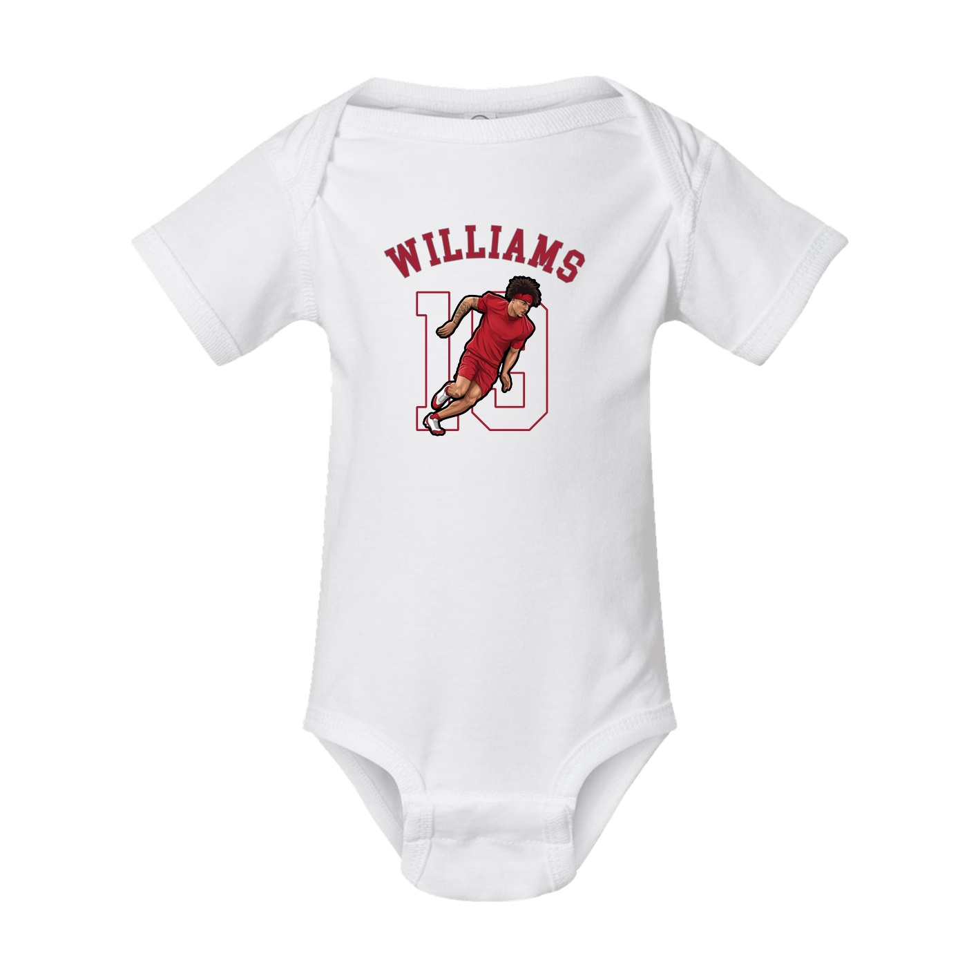 Baby Onesie — Shirsey Arch in White