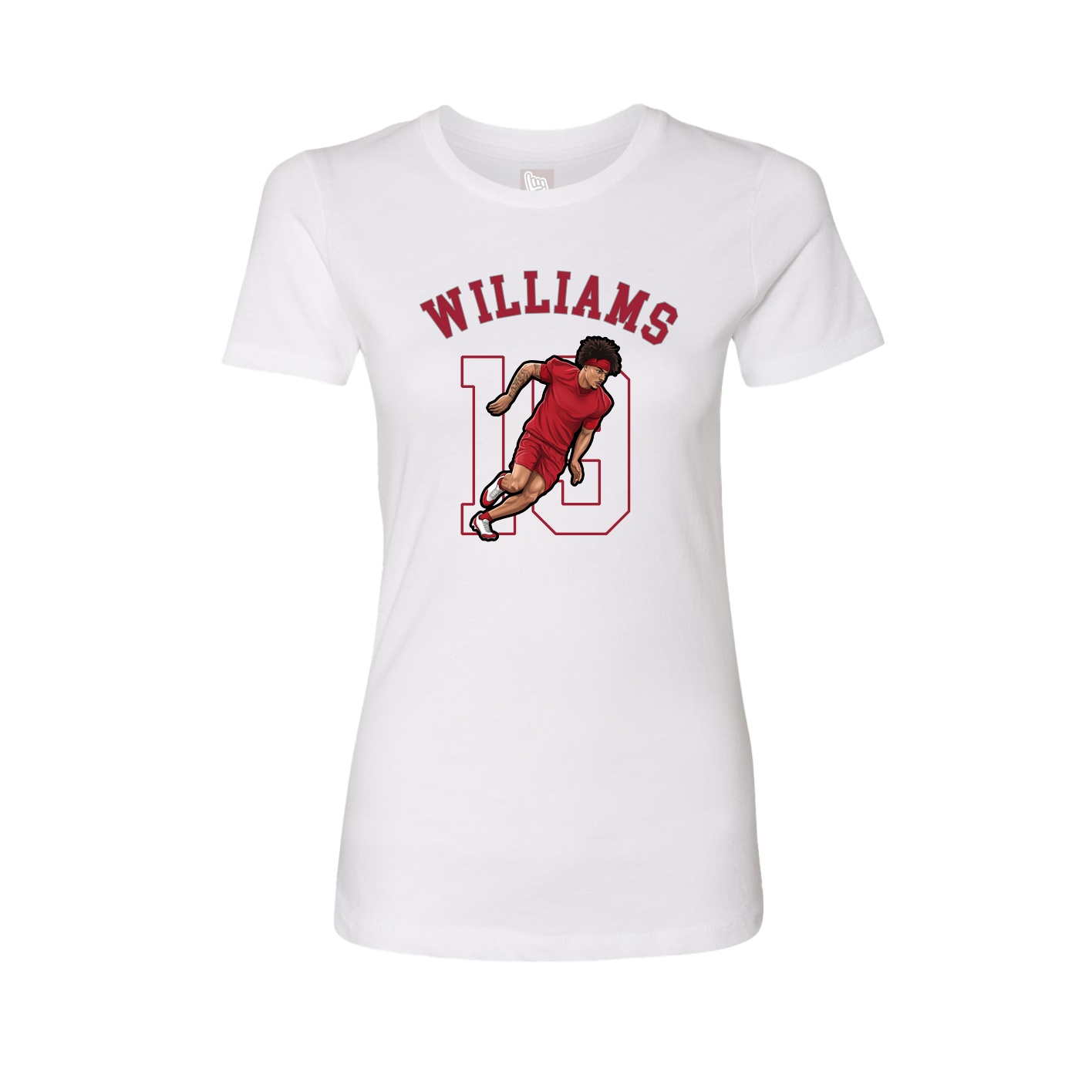 Womens Tee — Shirsey Arch in White