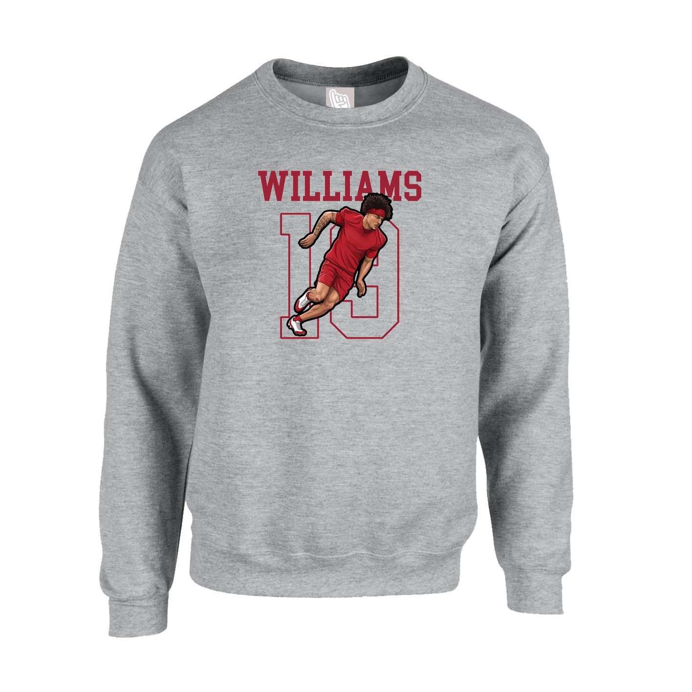 Fleece Crew — Shirsey in Grey