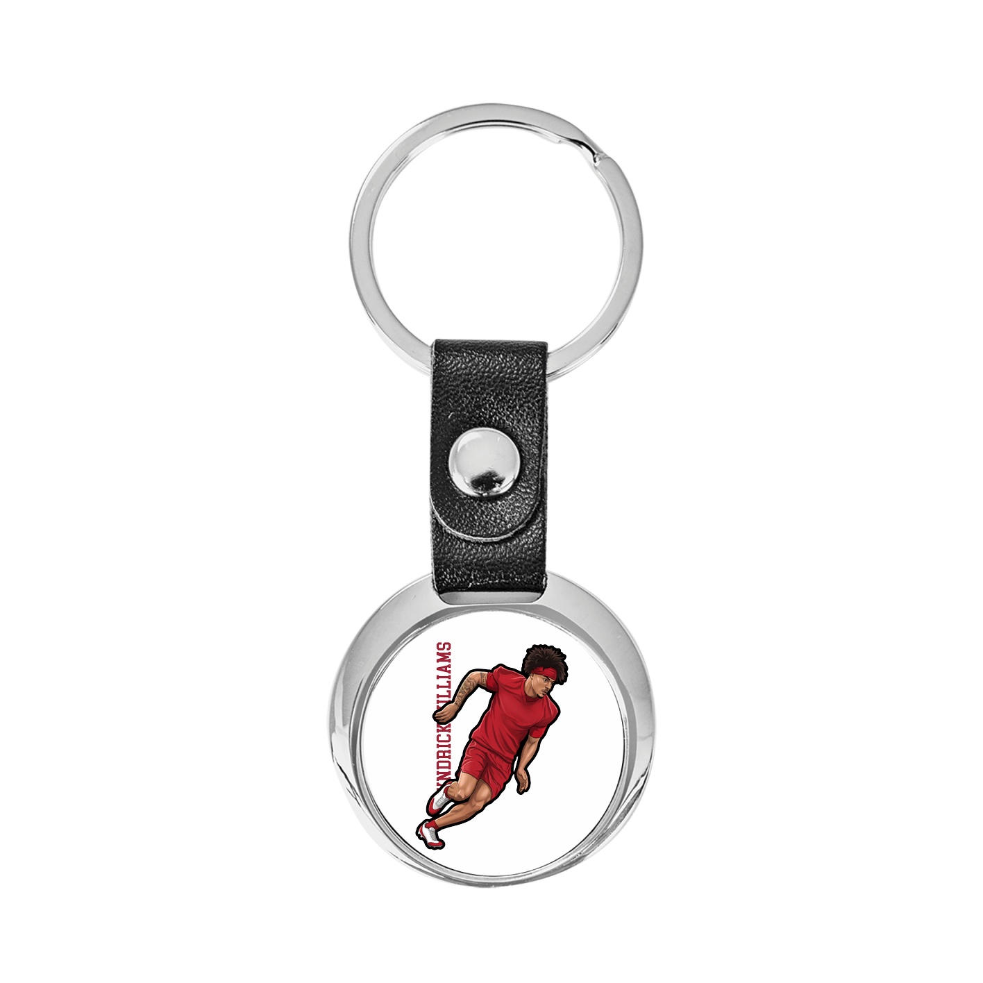 Key Chain — Name Vertical in Classic