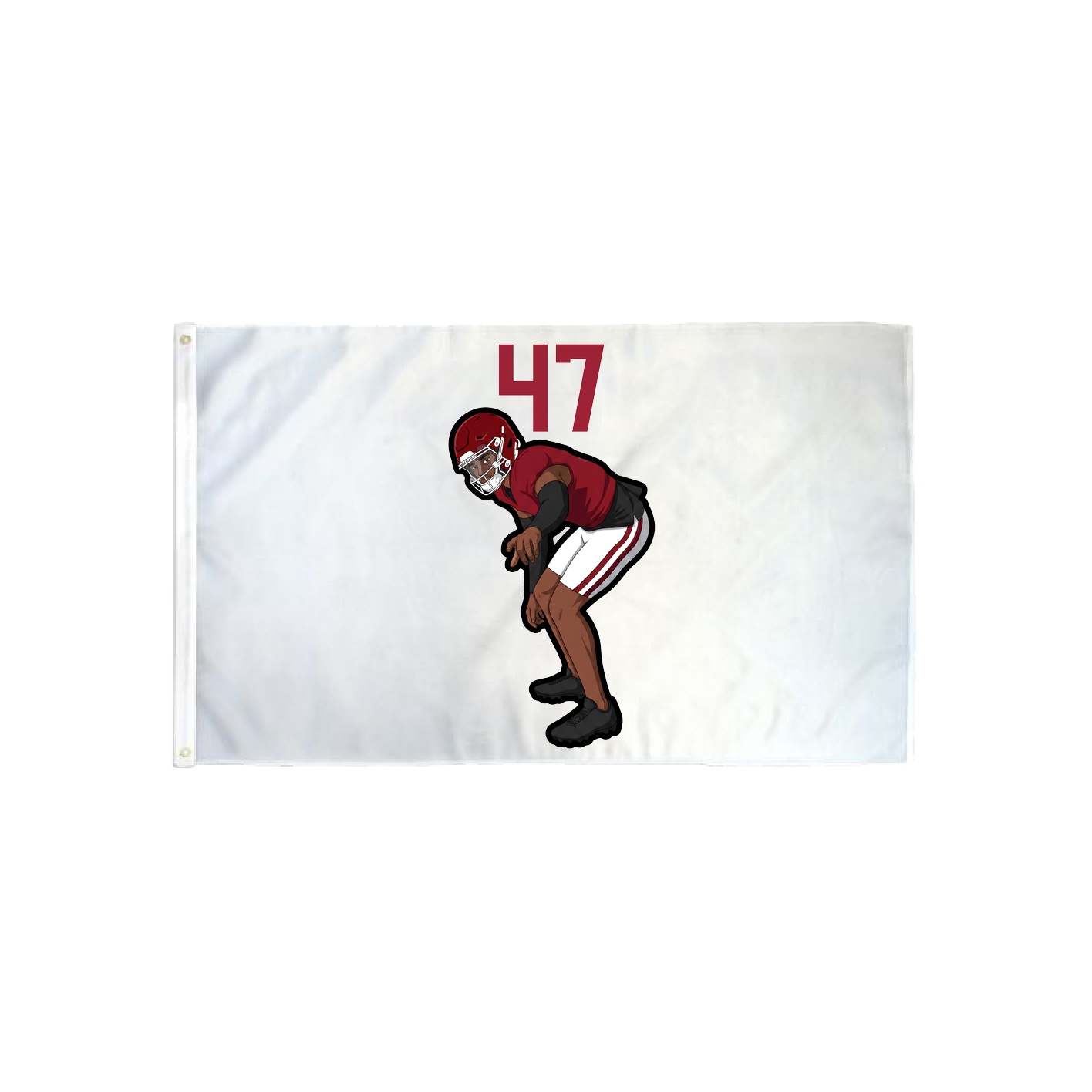 3x5 Flag — Number Top in Classic