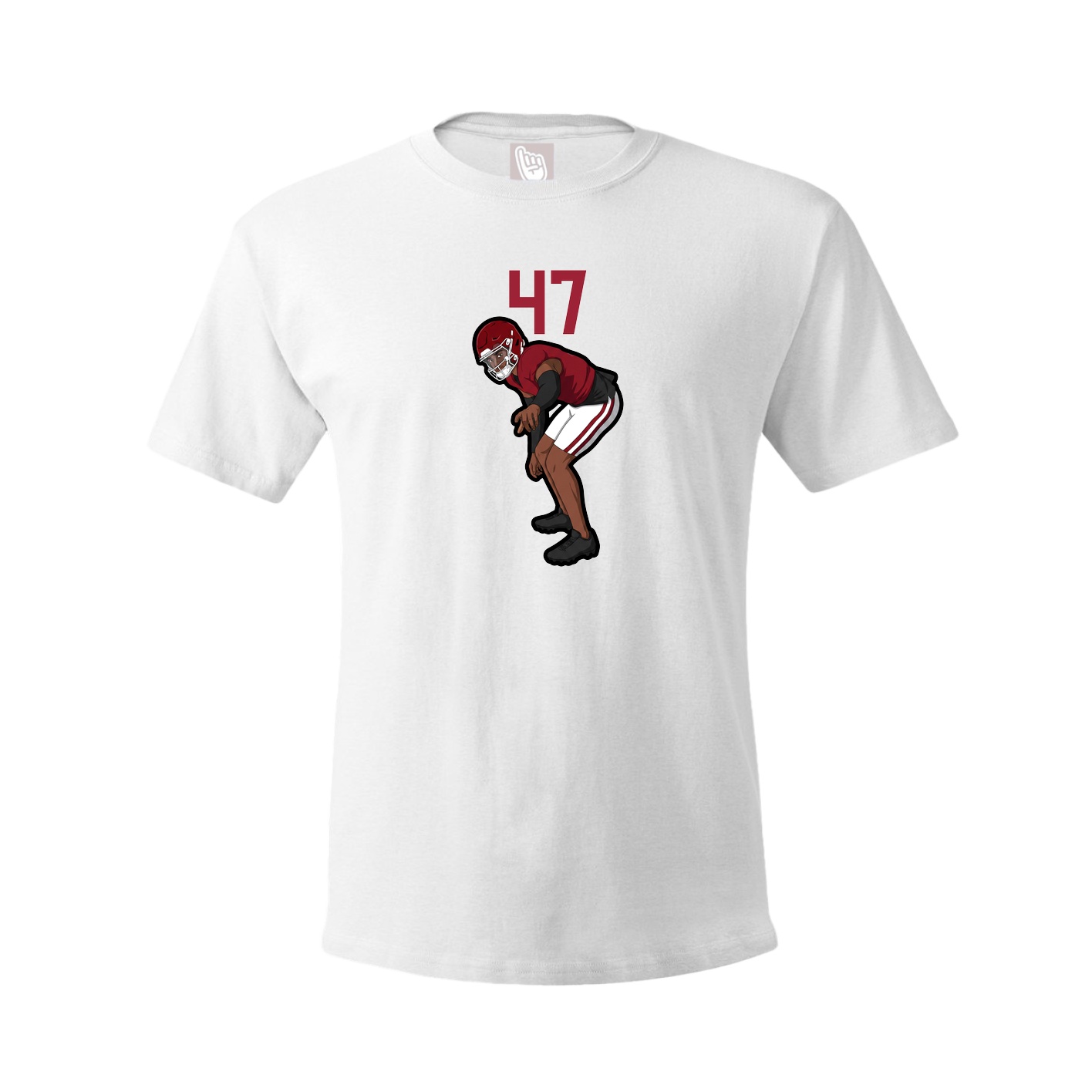 Tee — Number Top in White