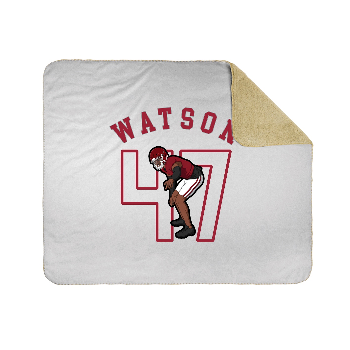 Throw Blanket — Shirsey Arch in White