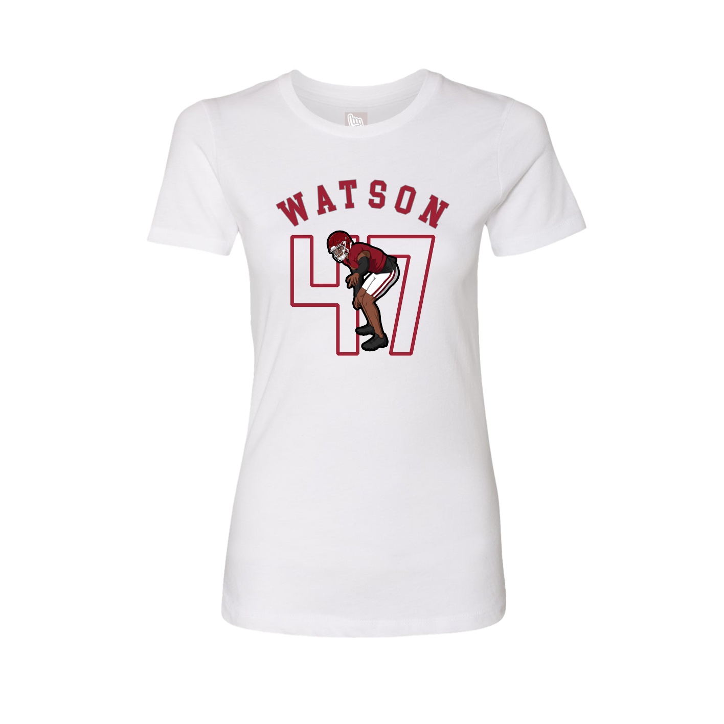 Womens Tee — Shirsey Arch in White