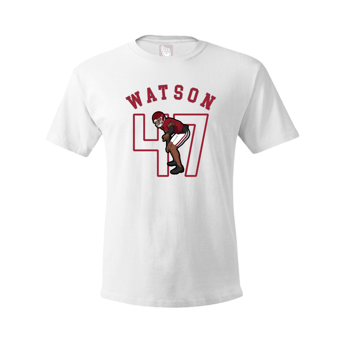 Youth Tee — Shirsey Arch in White