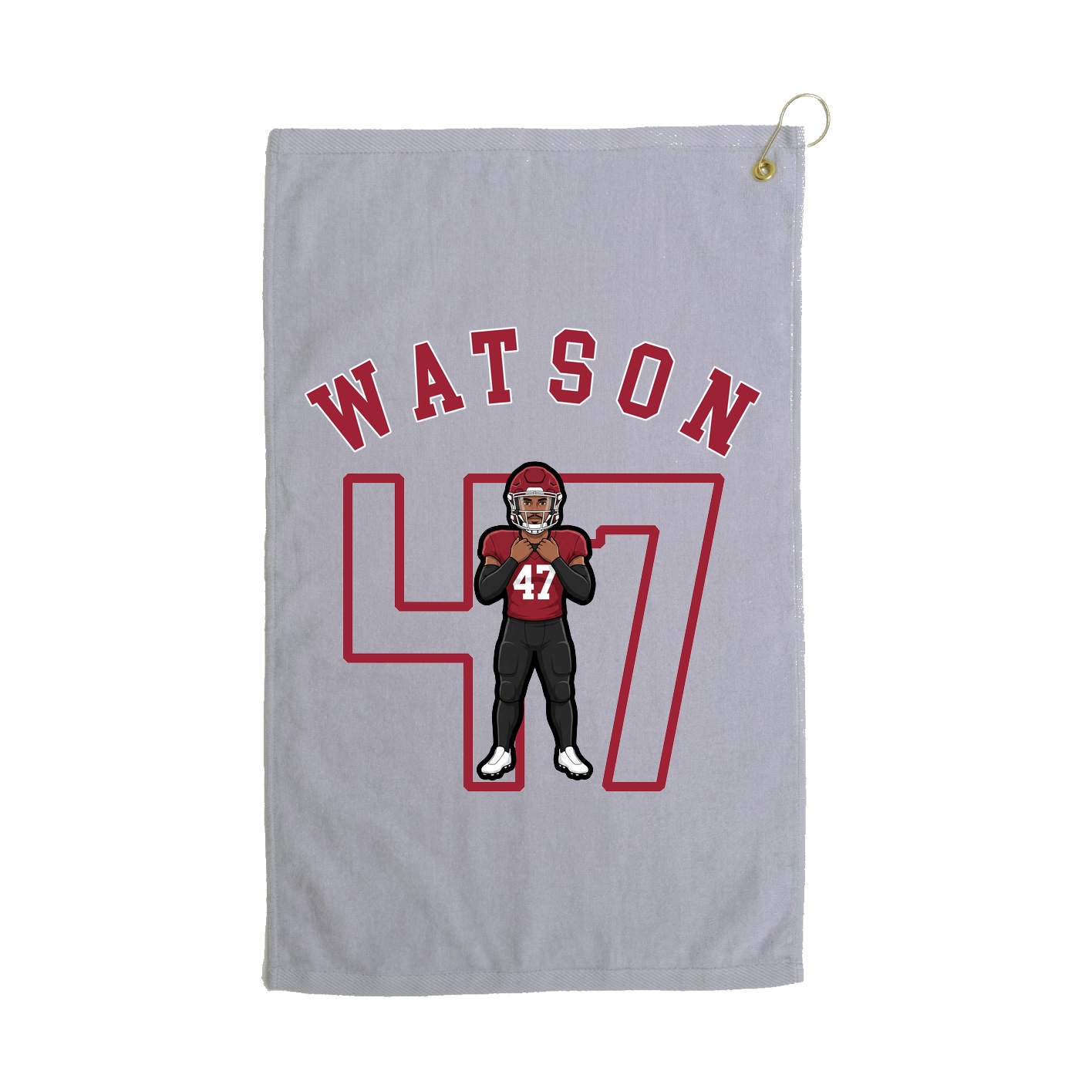 Golf Towel — Shirsey Arch in Grey